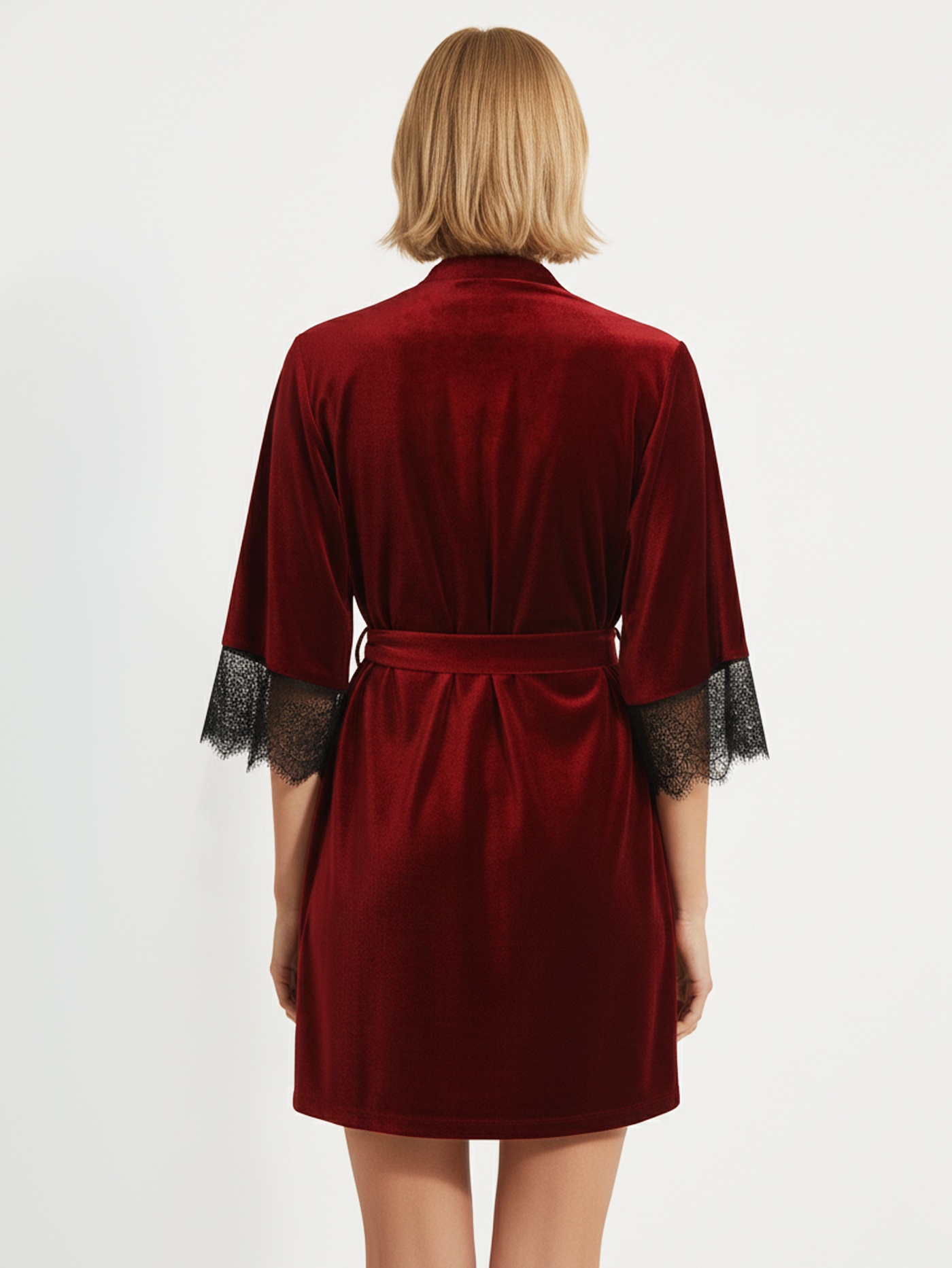 Халат Бордовый 3038F3501 | фото 2