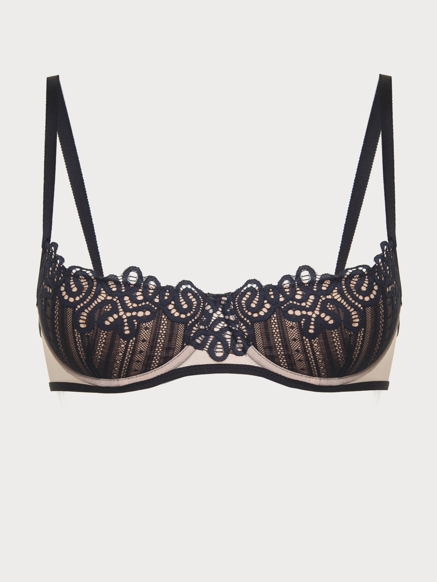 Бюстгальтер moon-half Черный 2812F1451 | фото 6