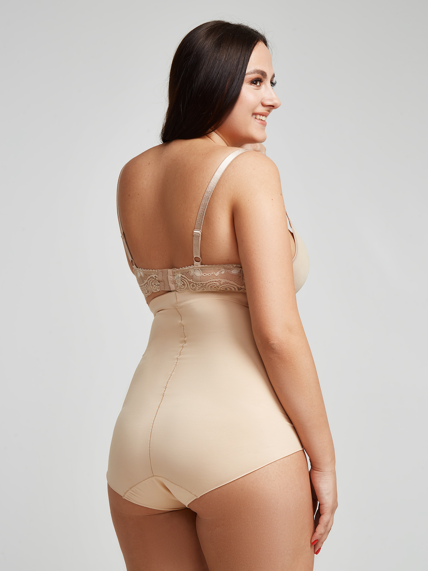 Трусы шорты Бежевый V34742 | фото 3