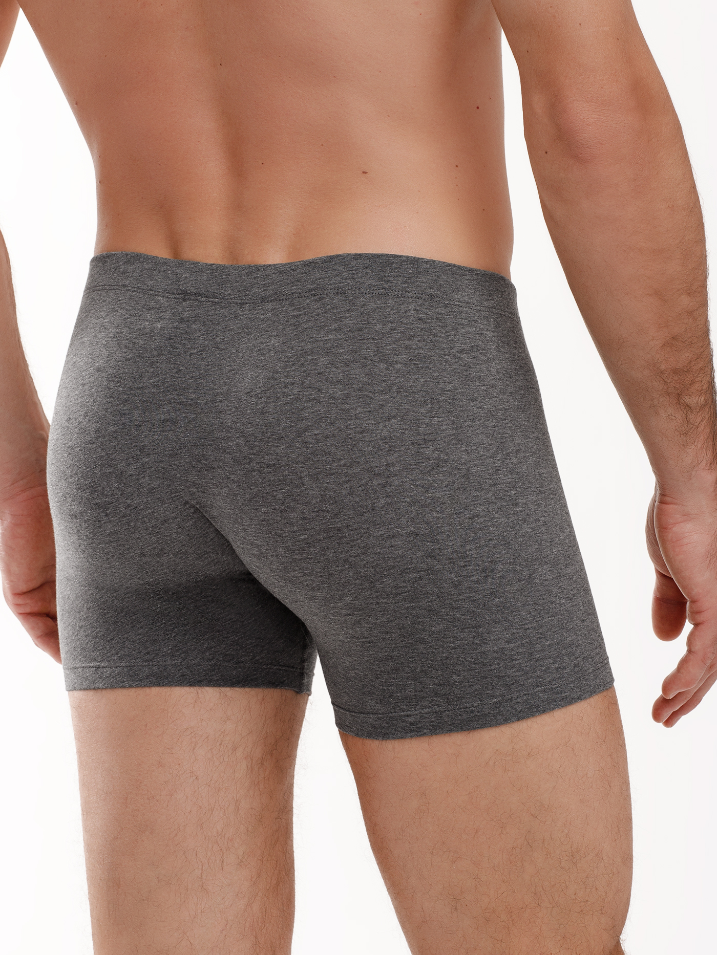 Трусы боксеры мужские Серый 3030F6302_1 | фото 4