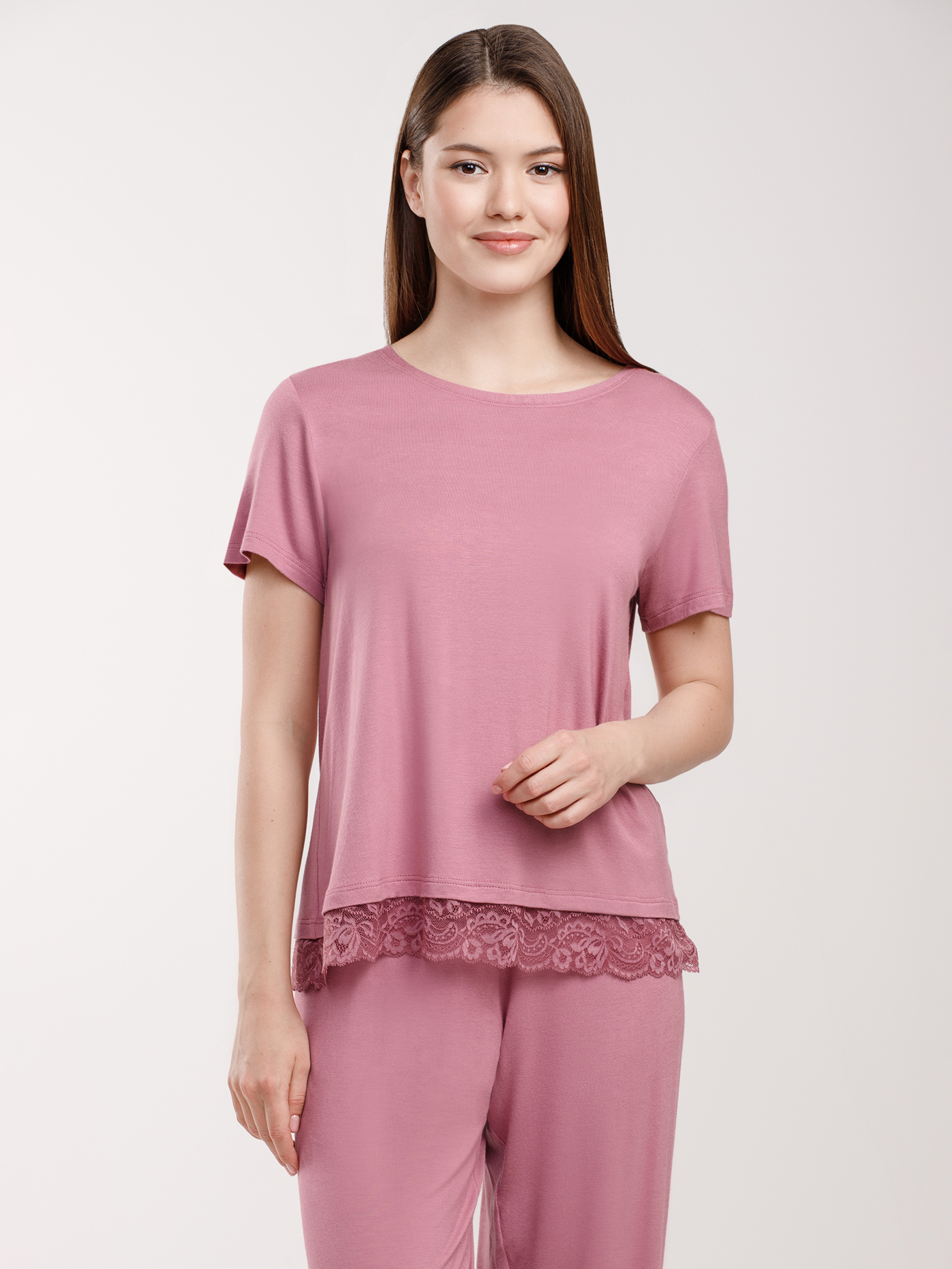 Футболка Пыльная роза 2941F3424 | фото 4