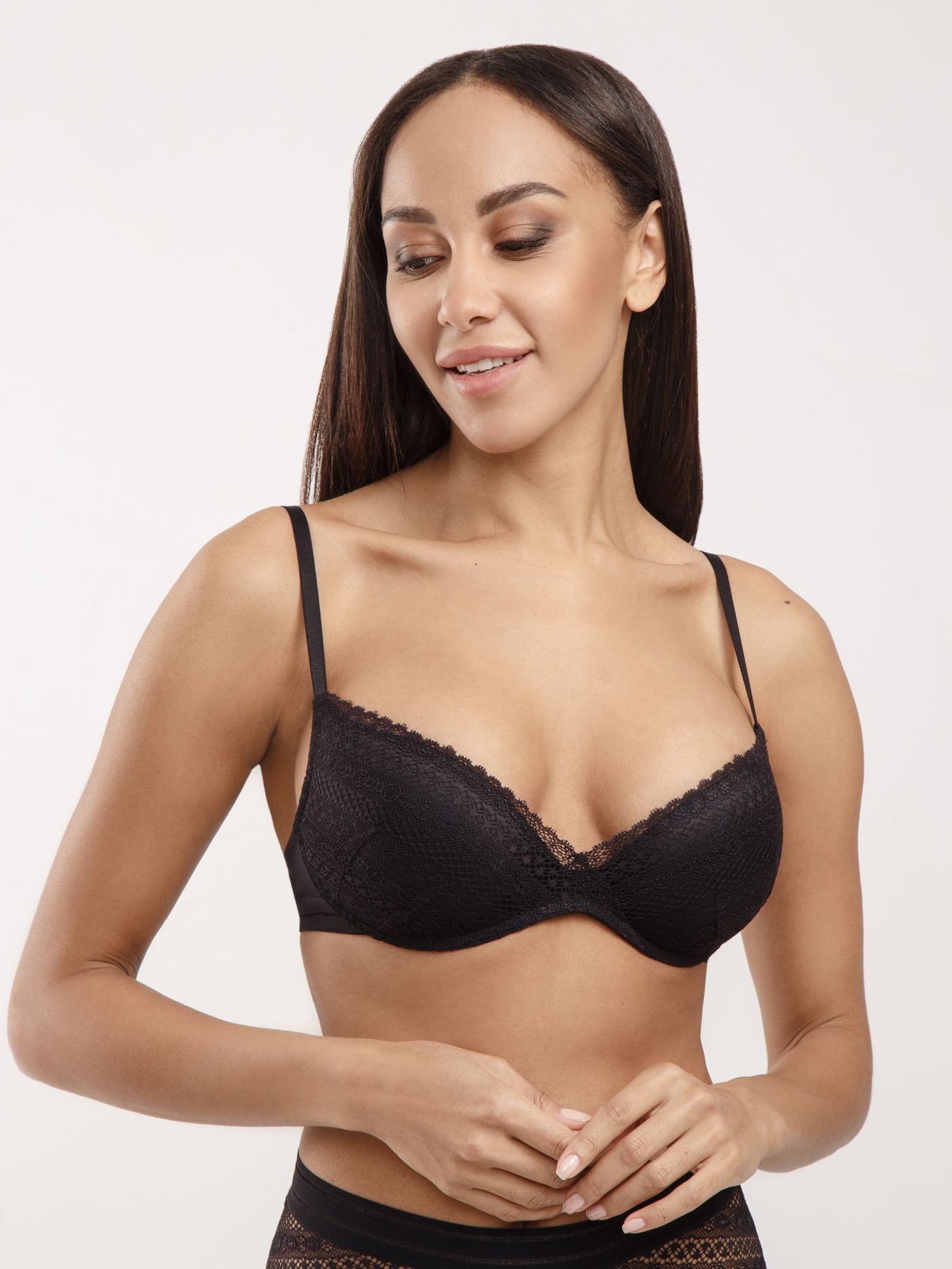 Бюстгальтер push-up Черный 2872F1151 | фото 4