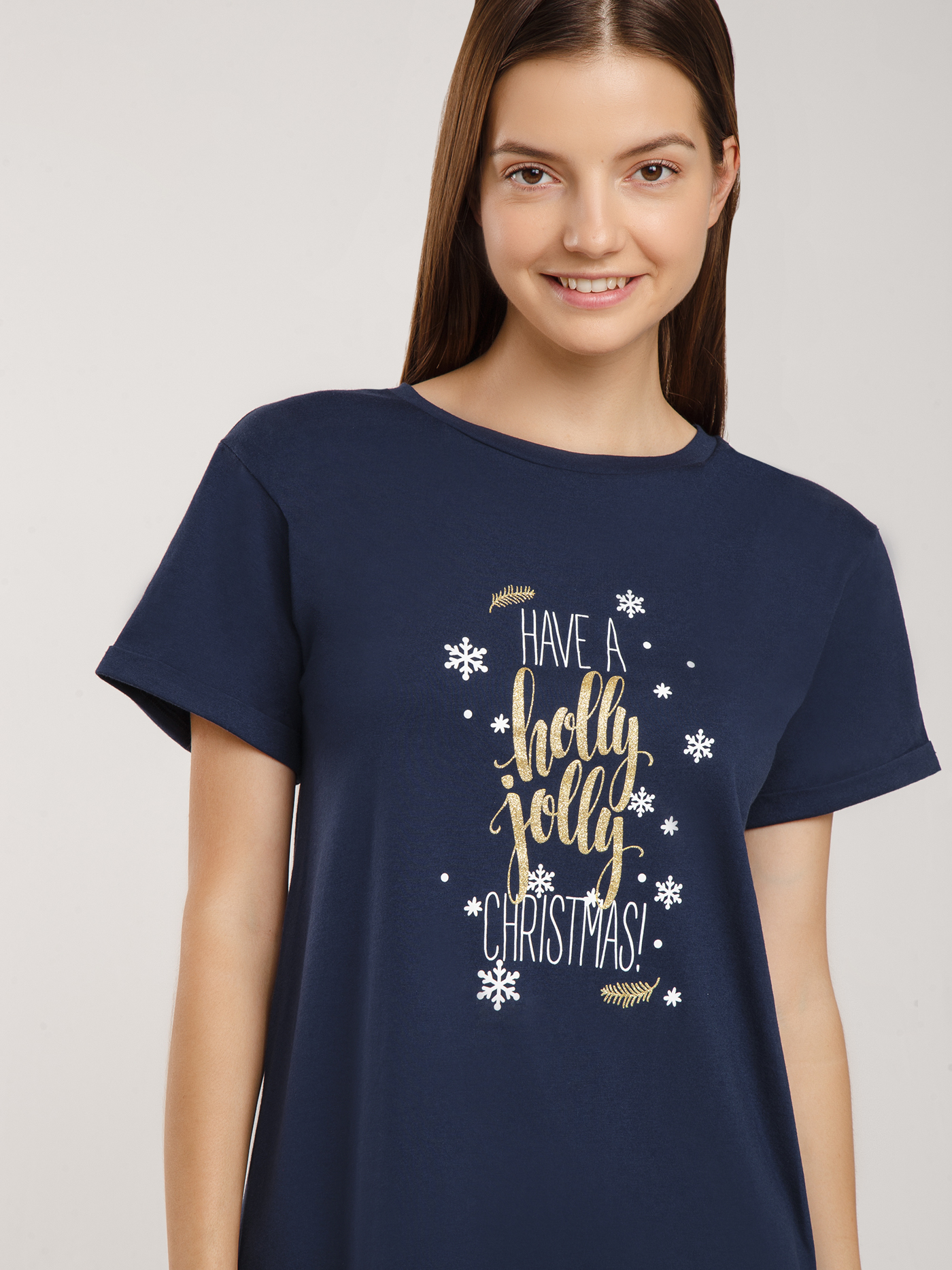 Платье Принт синий JBN-5 | фото 1