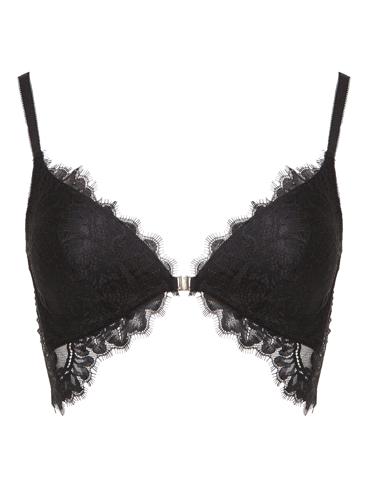 Бюстгальтер треугольник t-shirt Черный 106EG1T021 | фото 3