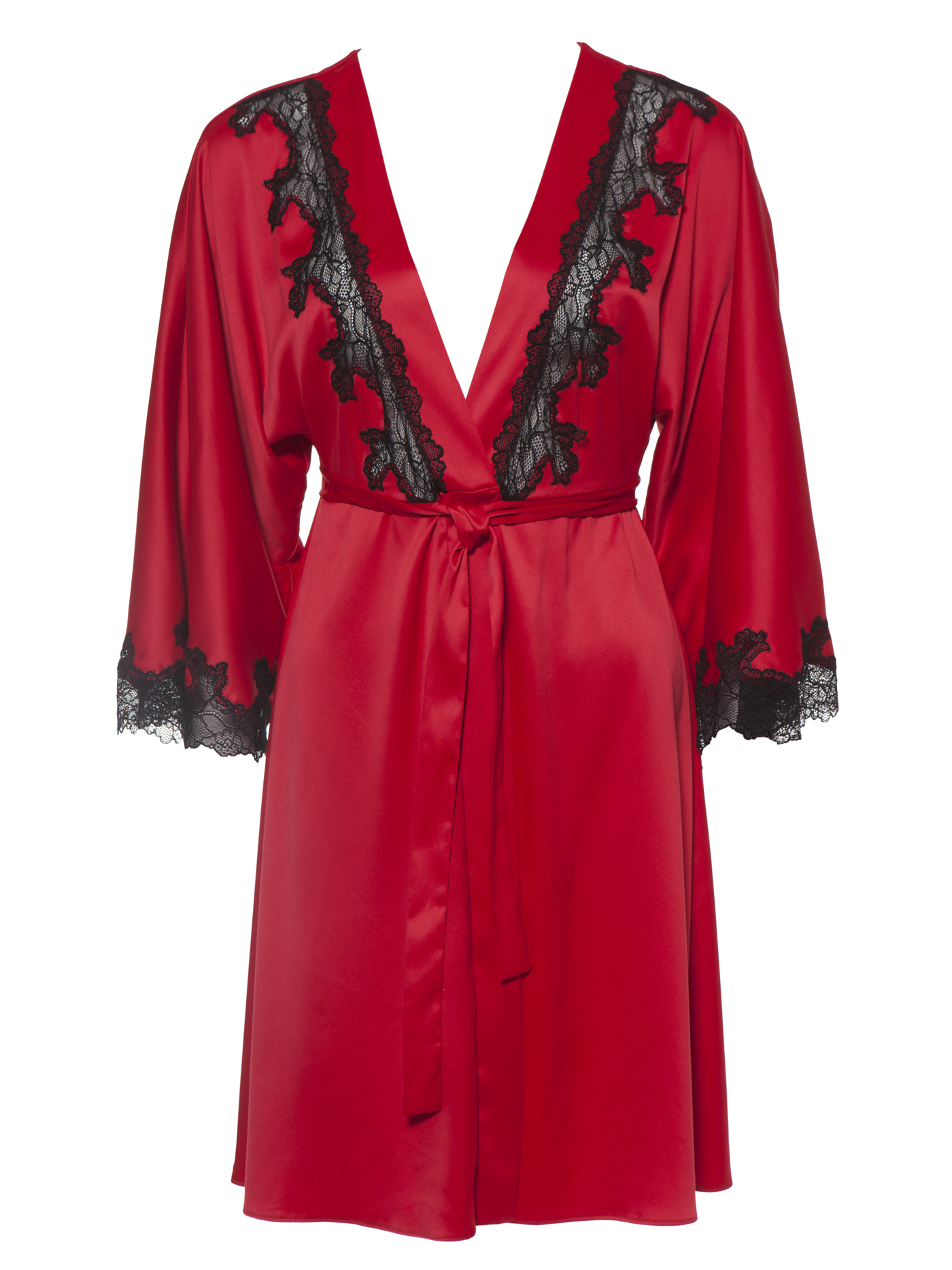 Пеньюар Насыщенный красный 2342F3525 | фото 3