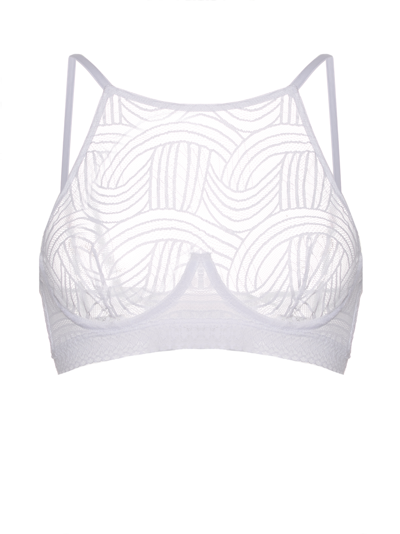 Бюстгальтер мягкий холтер Белый PIPPA-2 | фото 3