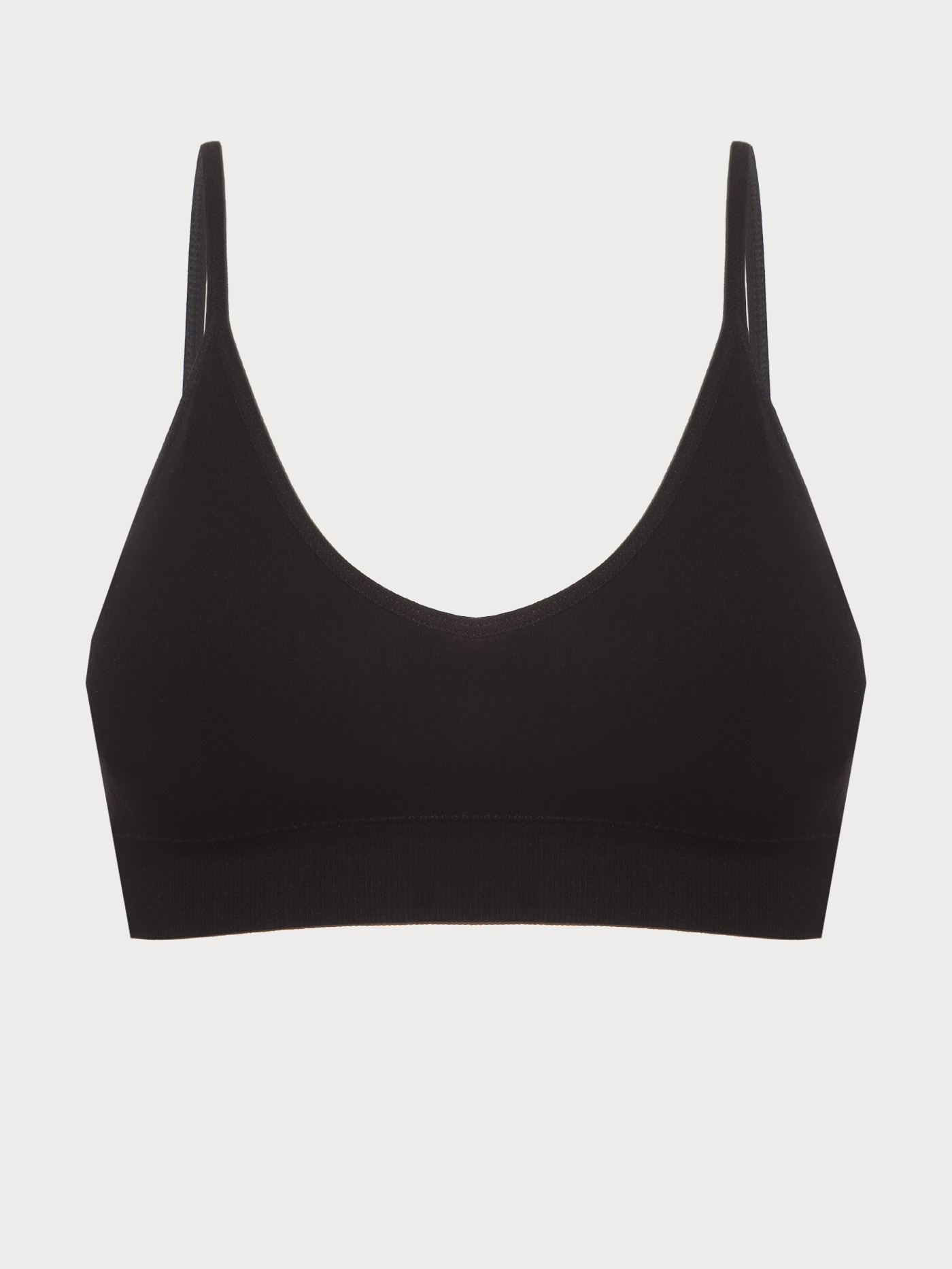 Бюстгальтер мягкий треугольник Черный DFN-481 | фото 6