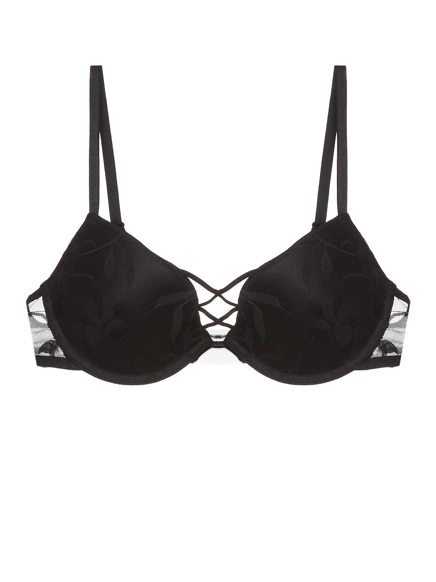 Бюстгальтер push-up Черный MOU-12395 | фото 3
