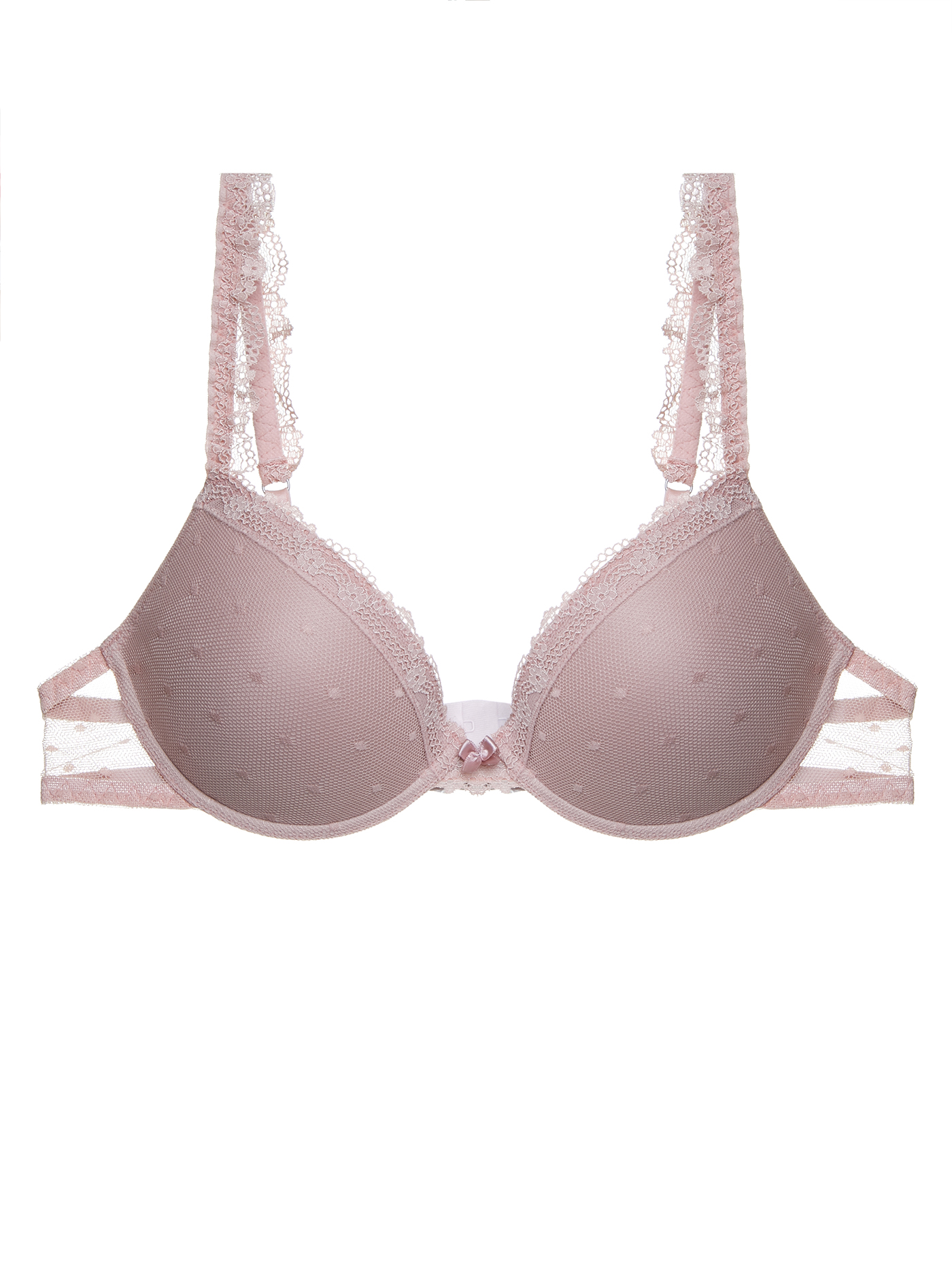 Бюстгальтер push-up Пастельно-розовый 2563F1173 | фото 3