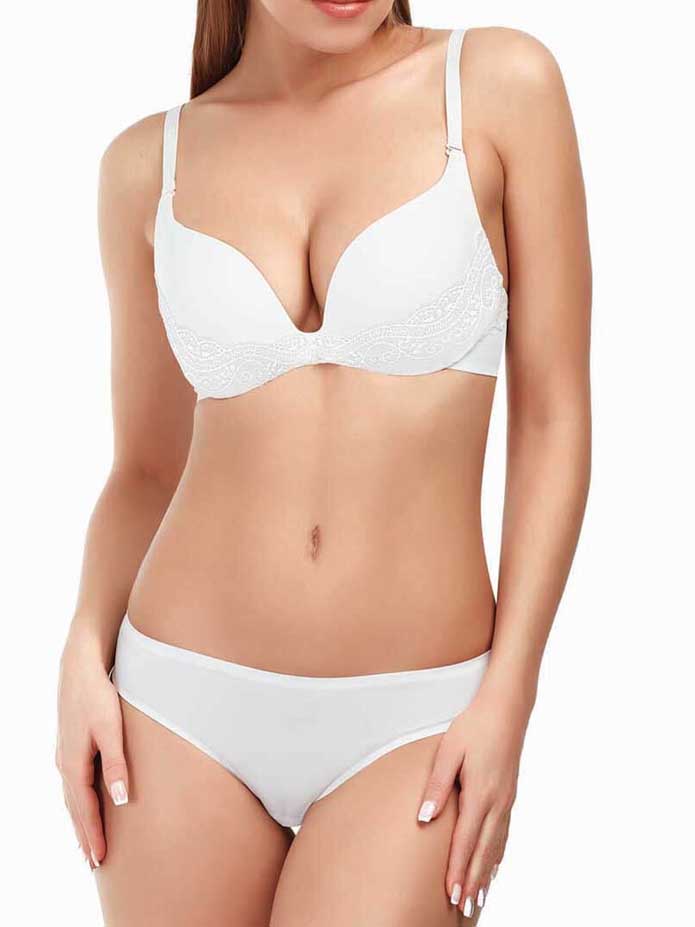 Бюстгальтер push-up Белый A8-2244 | фото 1