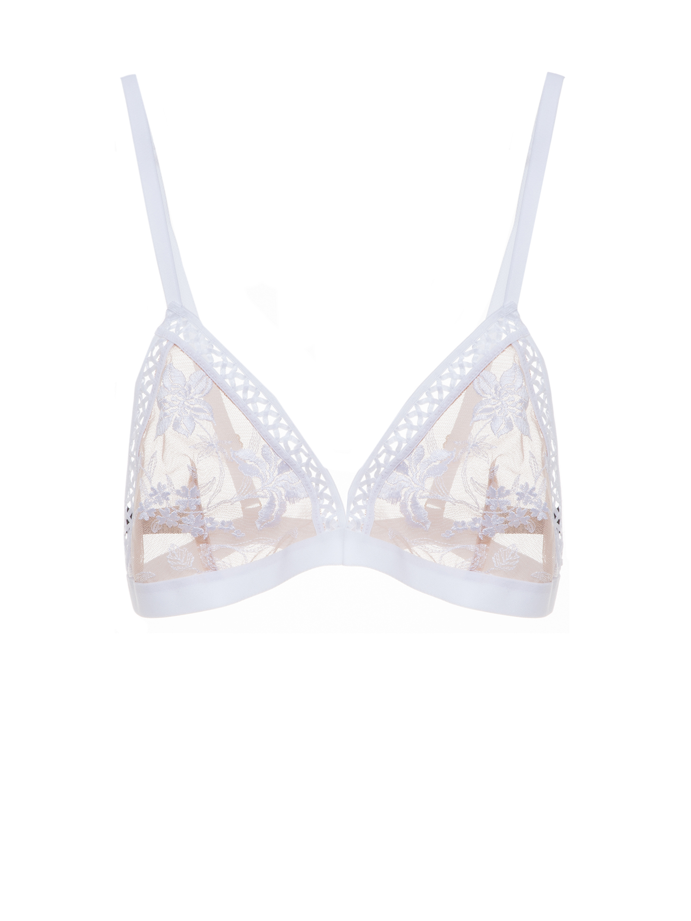 Бюстгальтер мягкий треугольник Белый 2403F1416 | фото 3