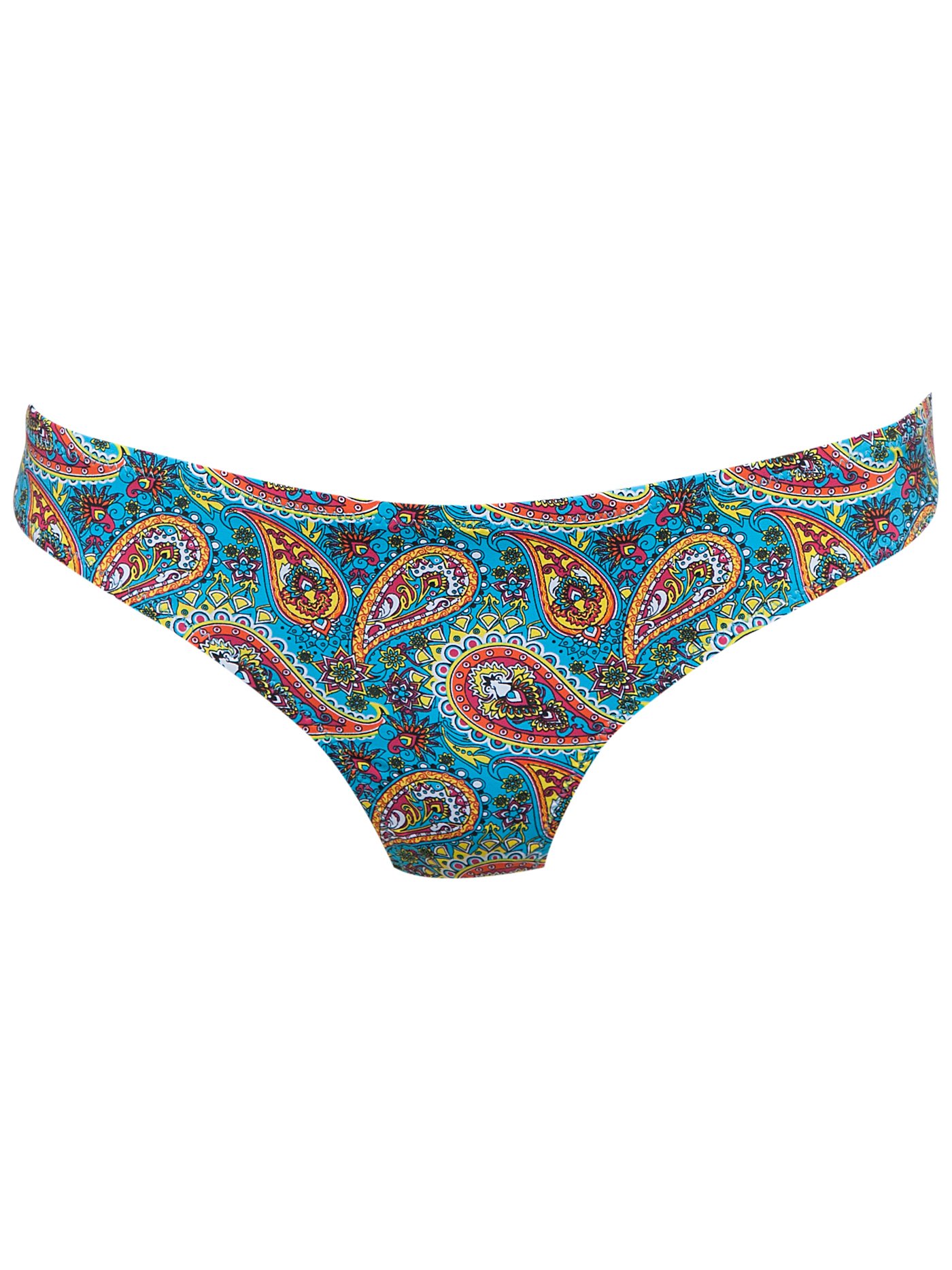 Плавки слип Принт пейсли голубой CT2-BS | фото 2