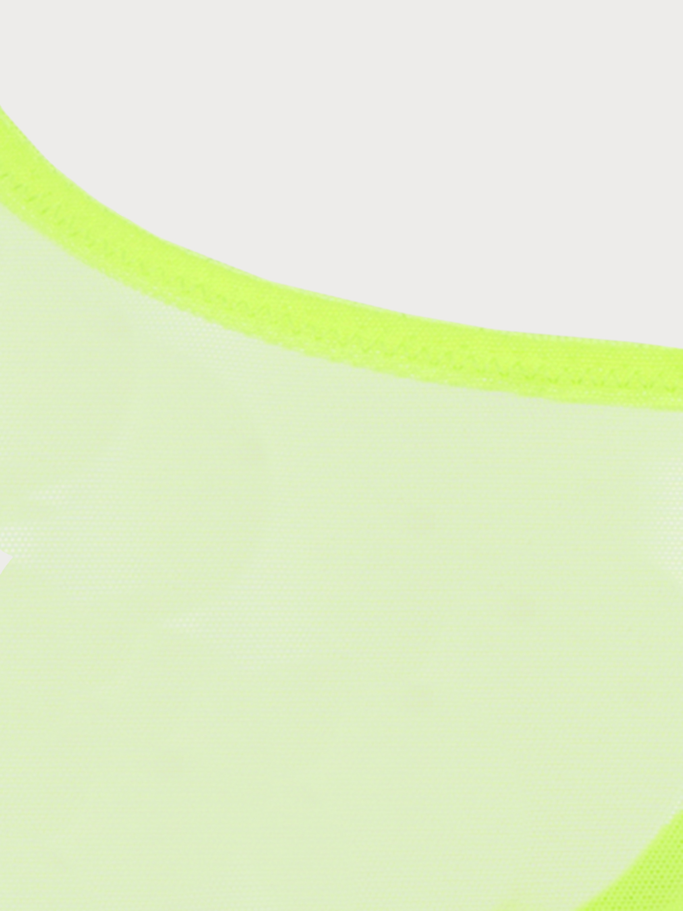 Бюстгальтер мягкий топ Неоновый желтый MR-3 | фото 5