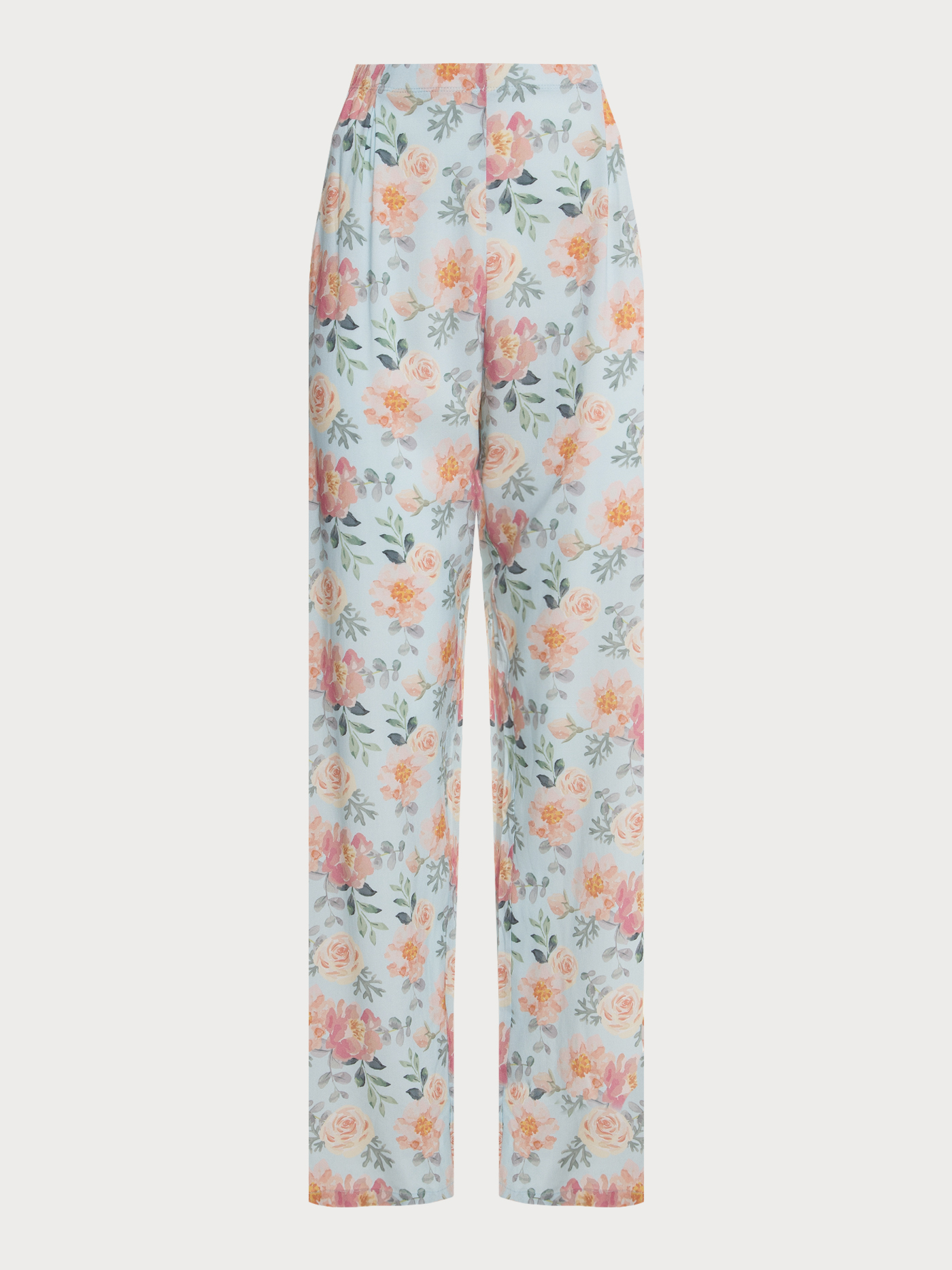 Брюки Принт пионы PAR-01 | фото 5