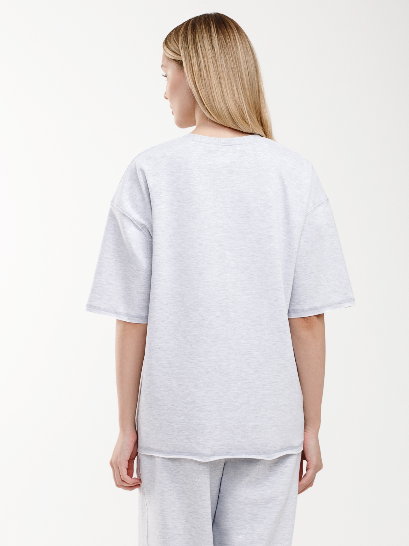 Футболка Серый меланж 2995F3424 | фото 2