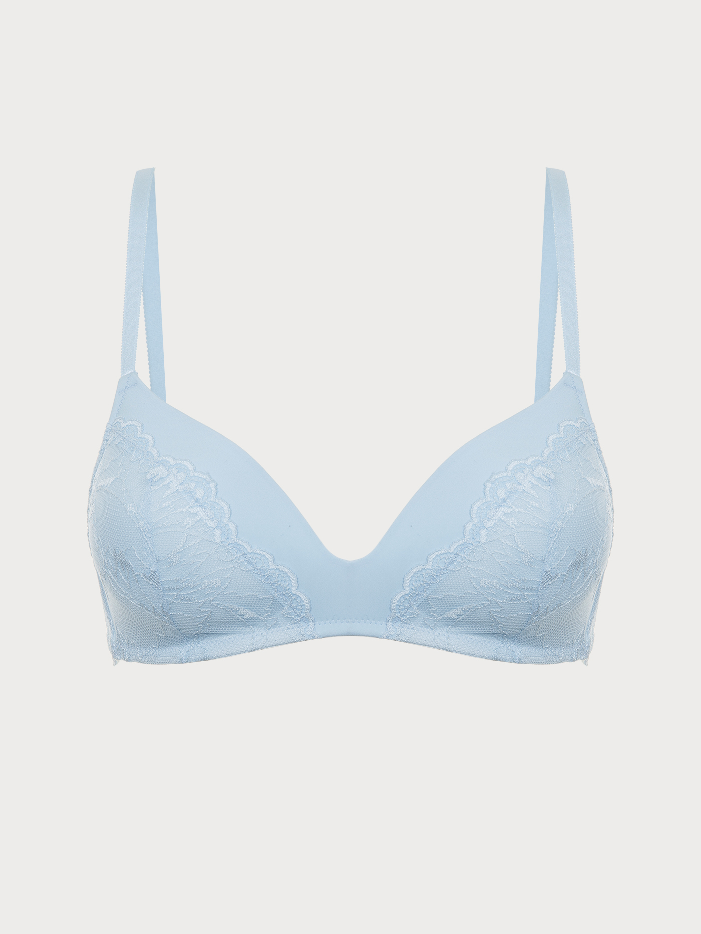 Бюстгальтер треугольник t-shirt Голубой 3046F1470 | фото 7