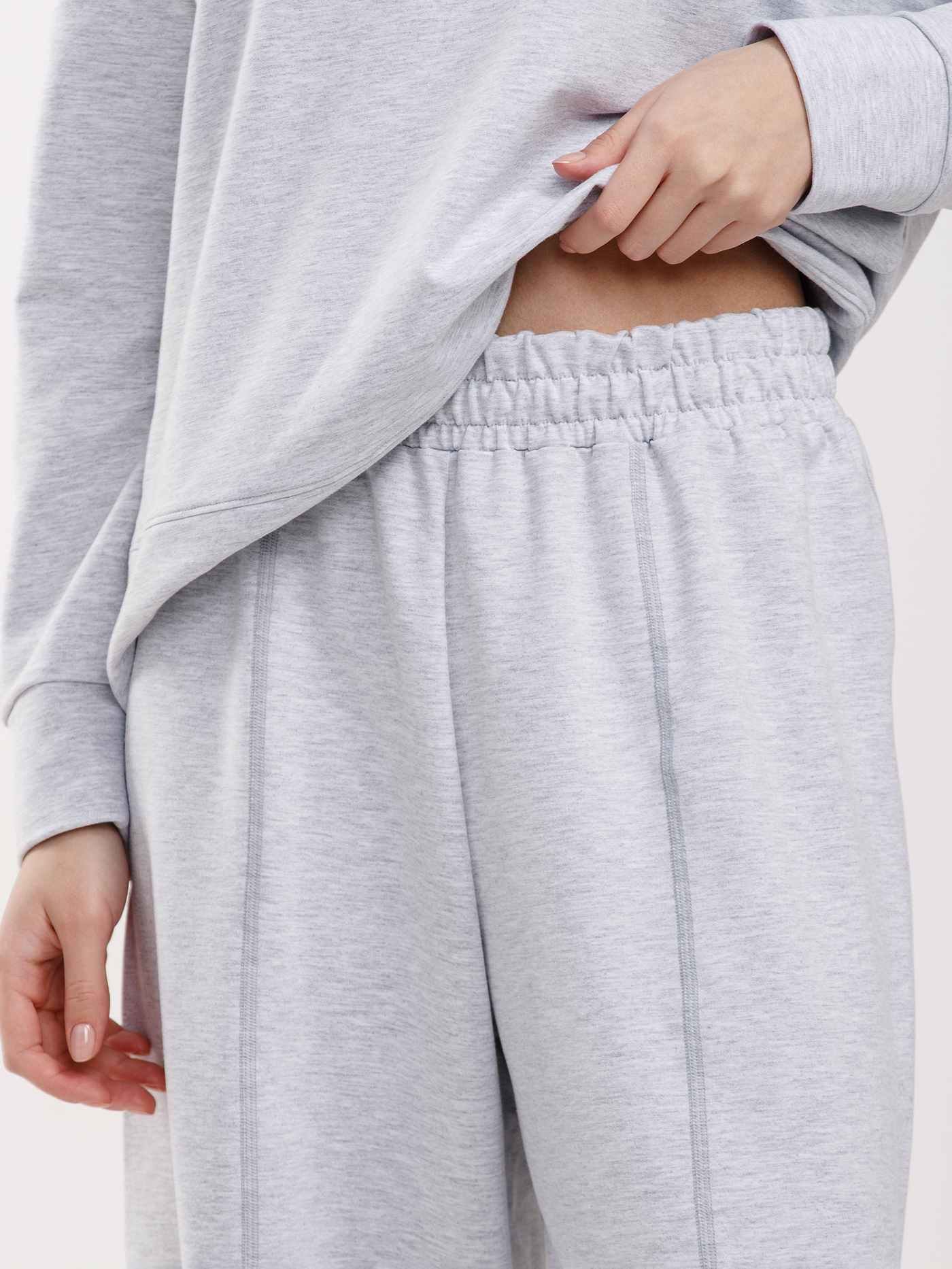 Брюки Серый меланж 2995F5005 | фото 3