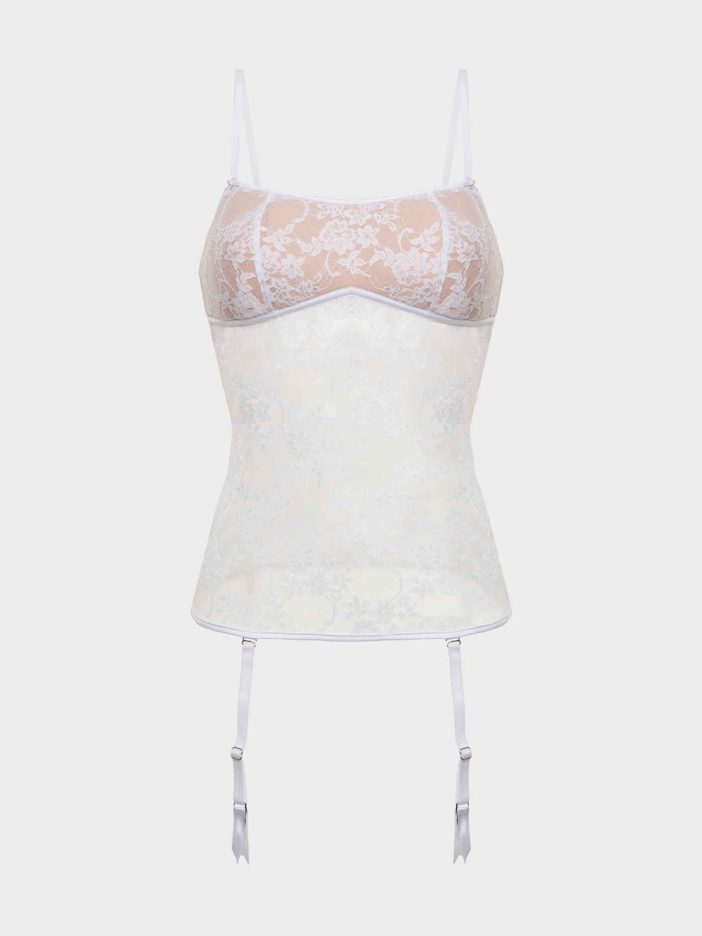 Бюстгальтер мягкий бюстье Белый 3025F3112 | фото 6