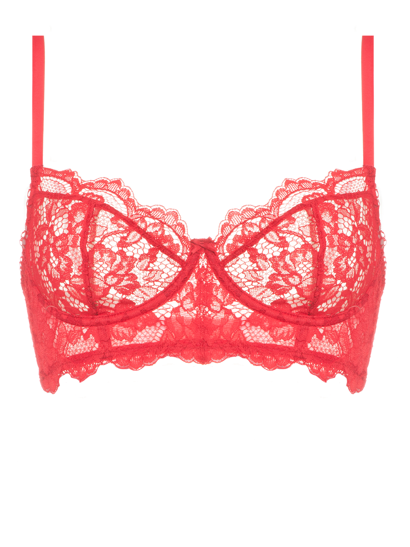 Бюстгальтер мягкий Яркий красный 2452F1324 | фото 3