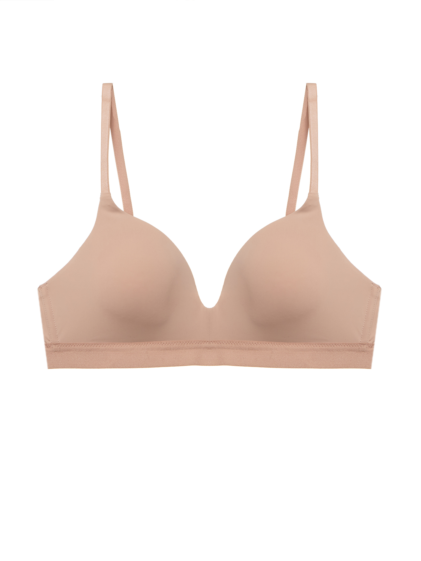 Бюстгальтер треугольник t-shirt Бежевый 2617F1470 | фото 3