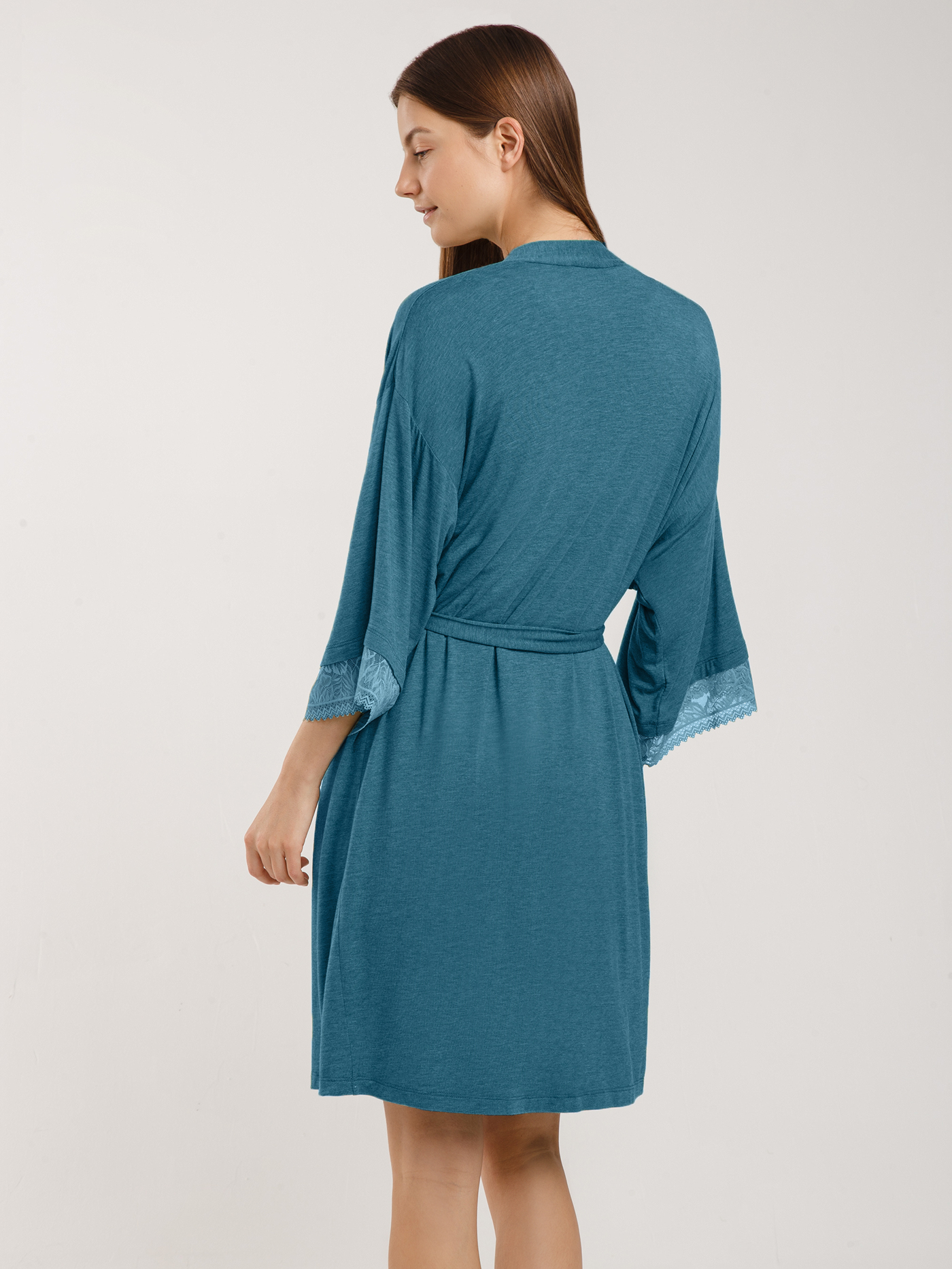 Халат Бирюзовый 2855F3504 | фото 3