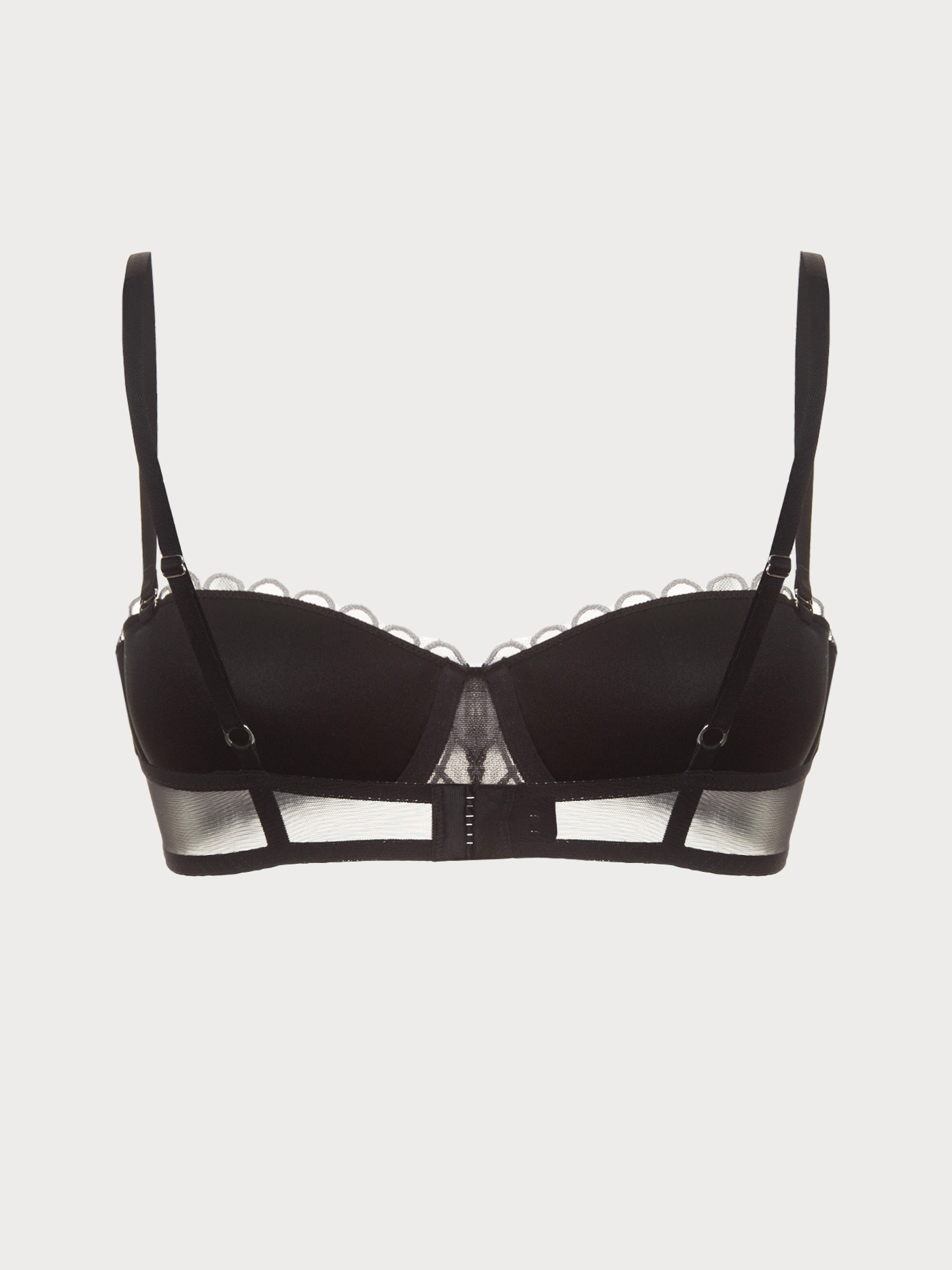 Бюстгальтер балконет t-shirt Черный ATN0808BLT | фото 7