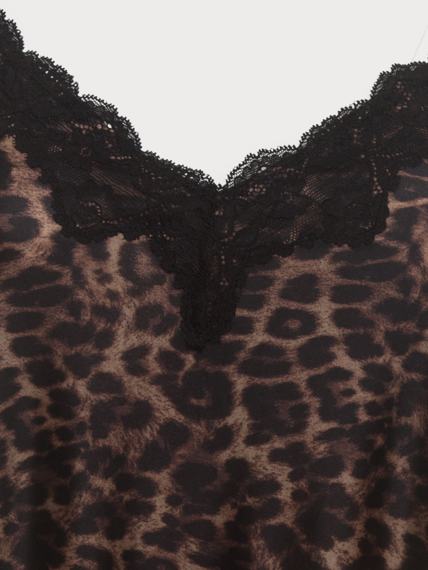 Сорочка на бретелях Принт леопард MNC-2502DR | фото 2