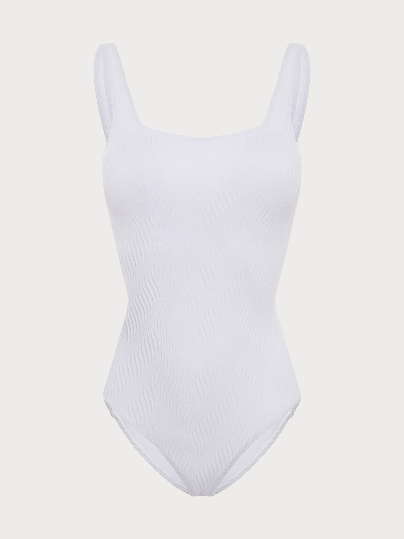 Купальник слитный с мягкой чашкой Белый RS0809 | фото 6