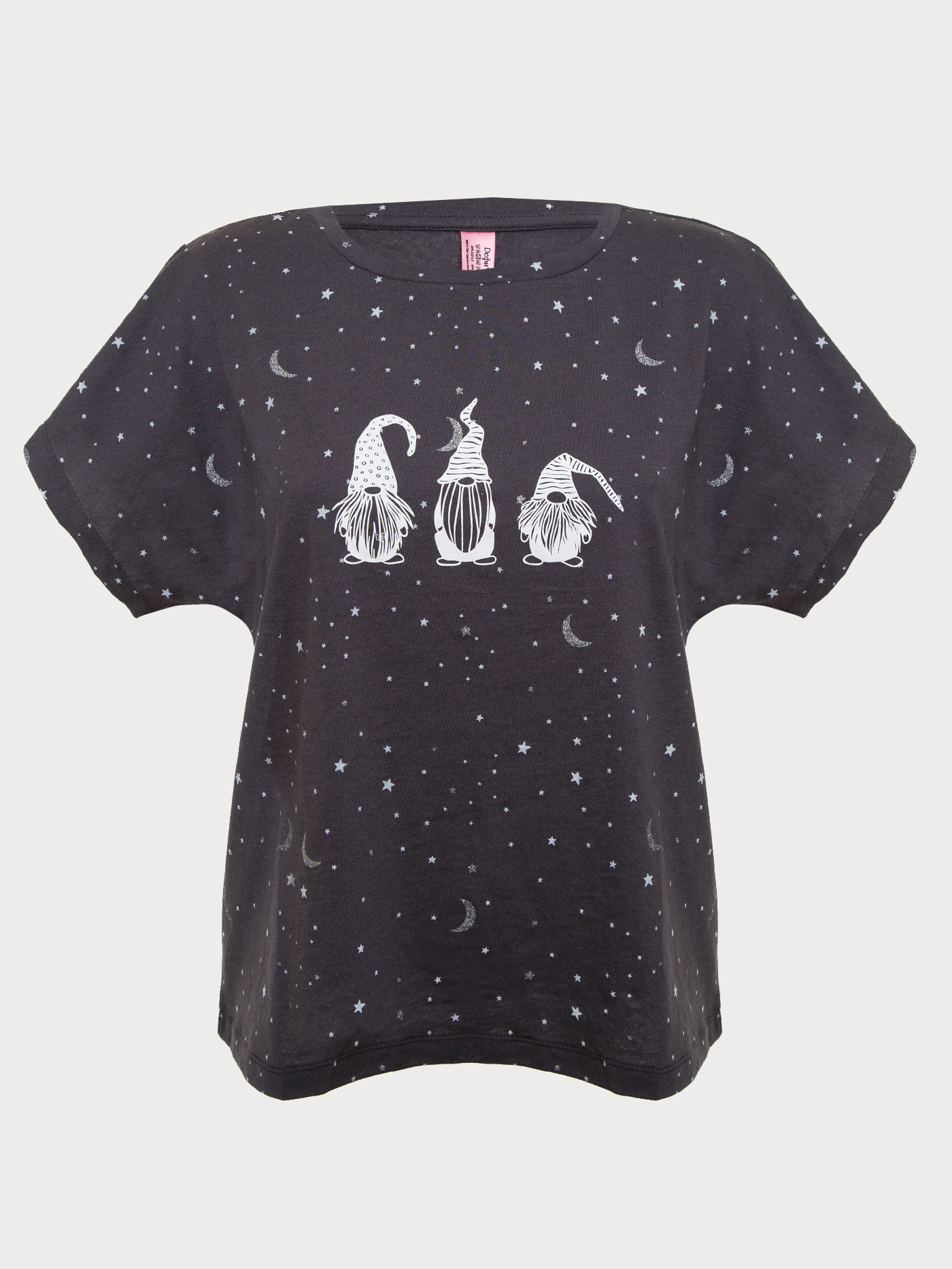 Футболка Принт серый HH-3 | фото 6