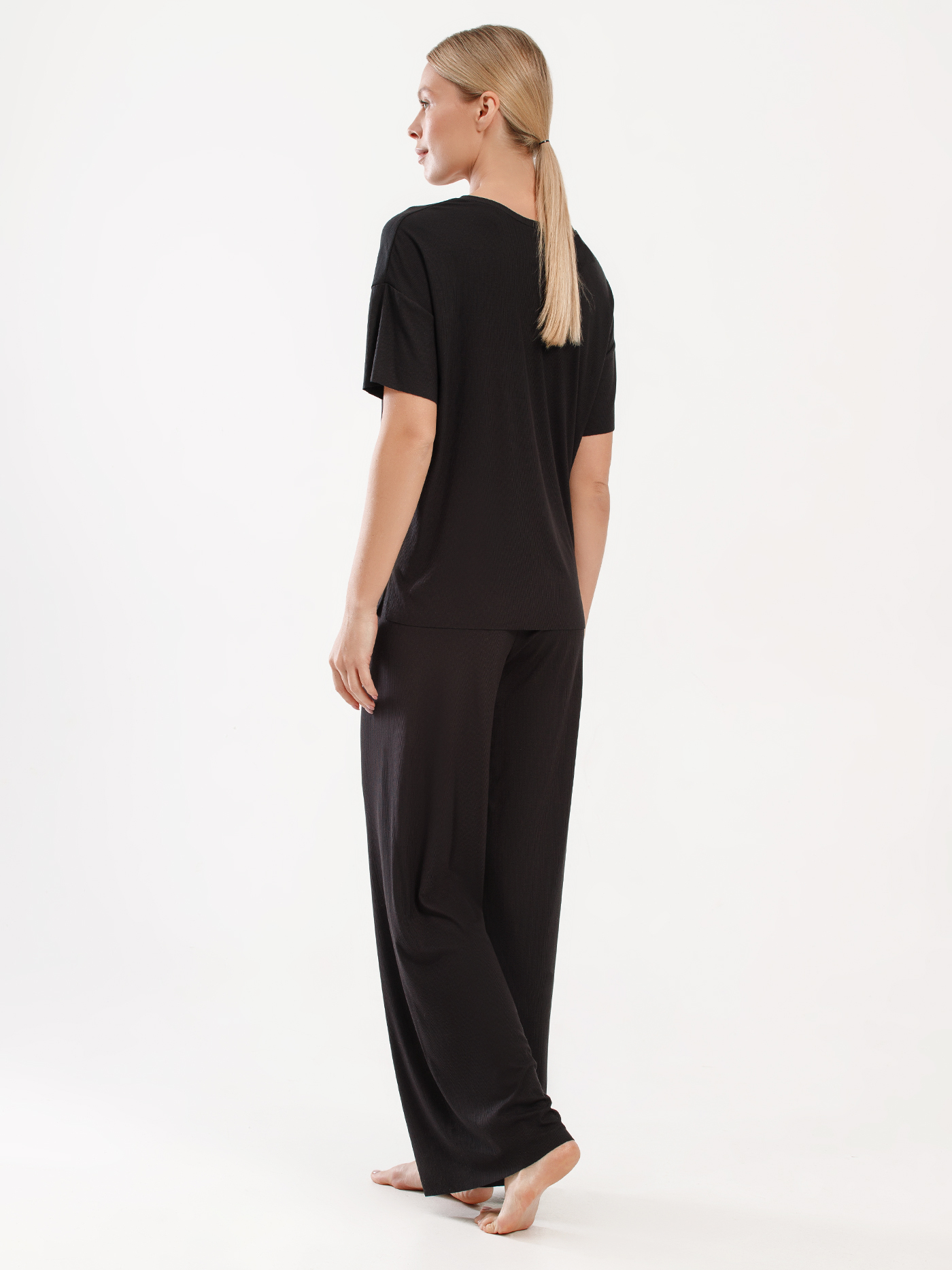 Брюки Черный 3001F5005 | фото 4