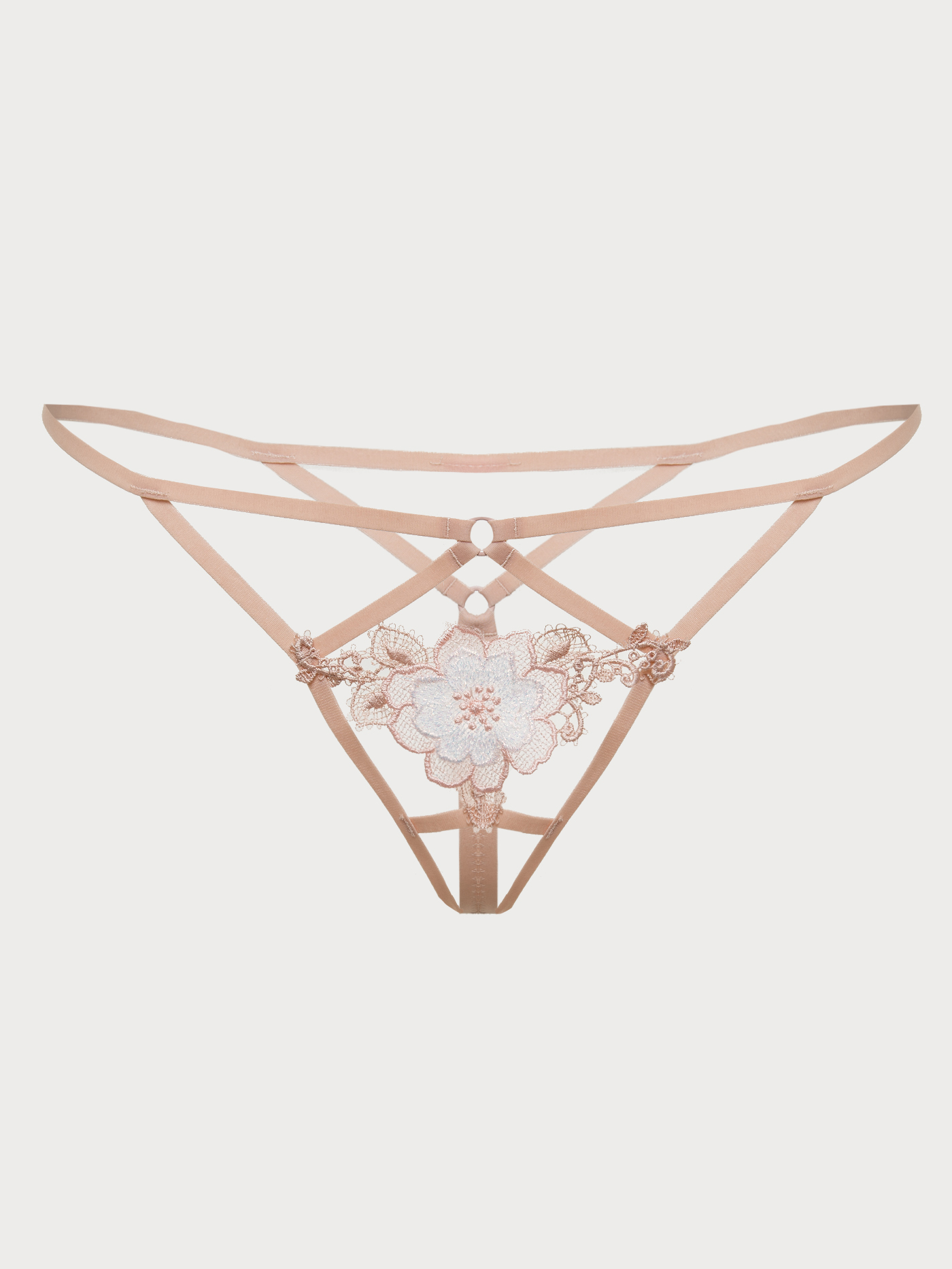 Трусы стринг Бежевый 2880F2115 | фото 3