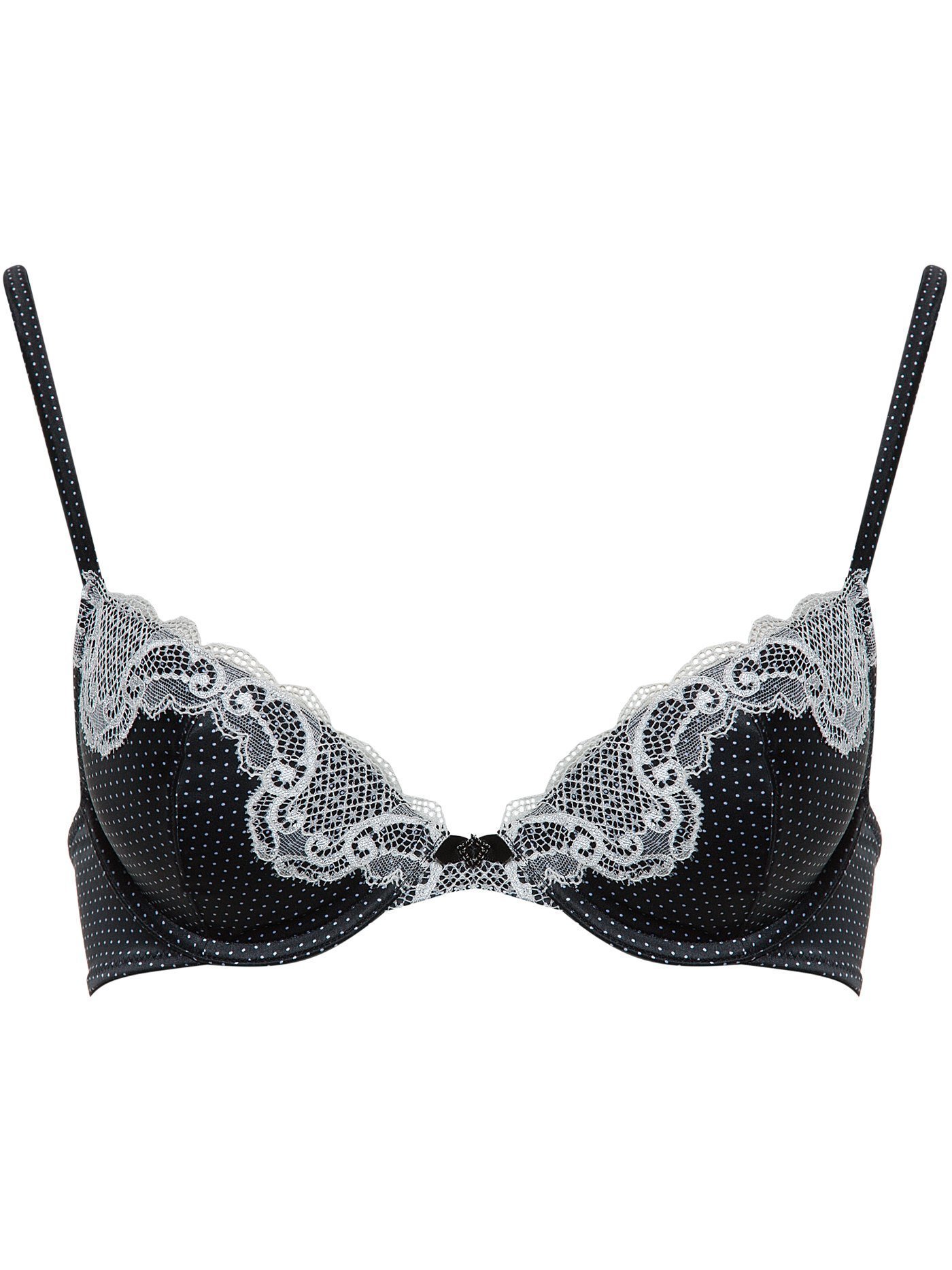 Бюстгальтер push-up Принт горошек DE4243PU-P | фото 3