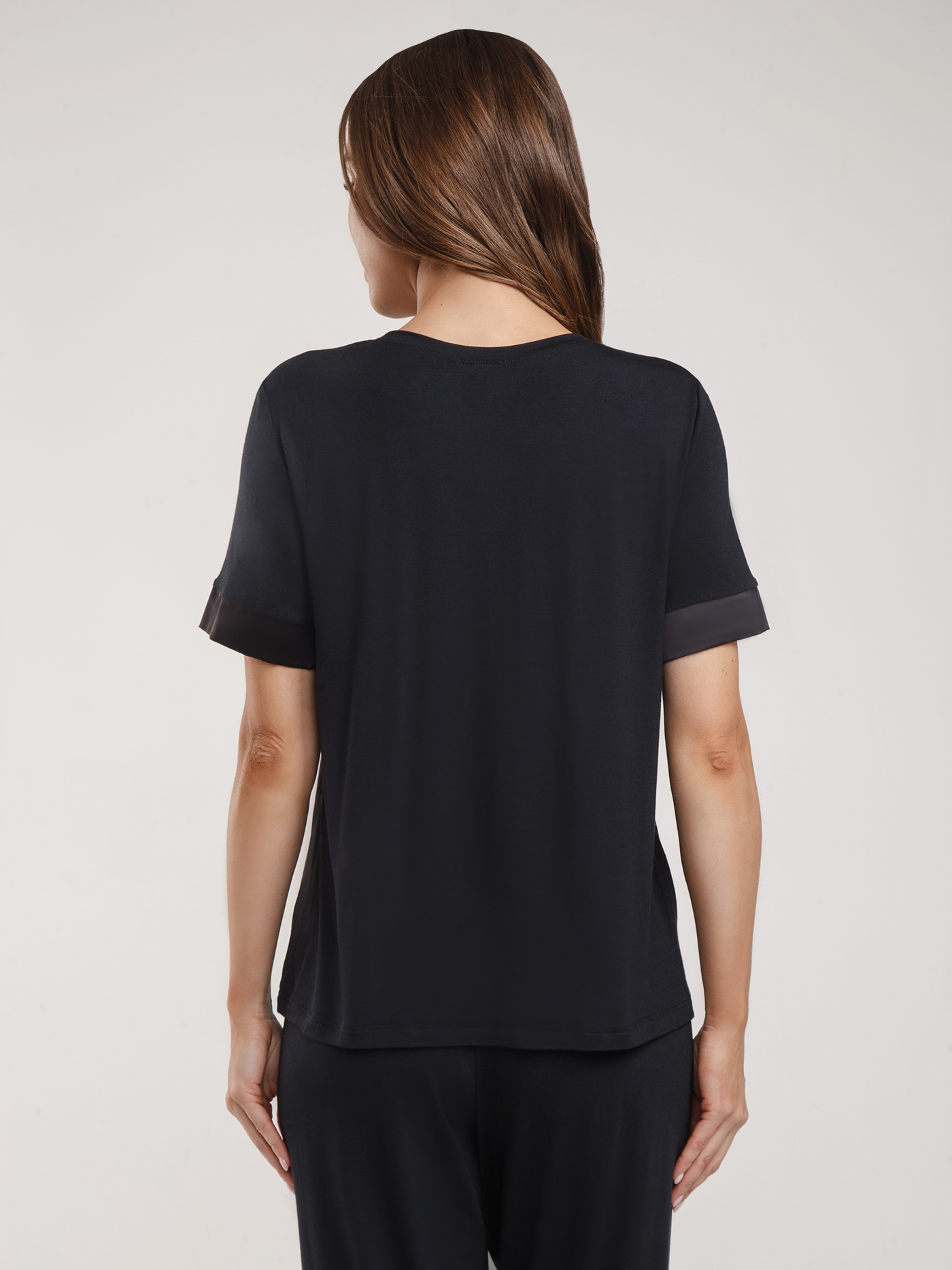 Футболка Черный 2828F3424 | фото 4