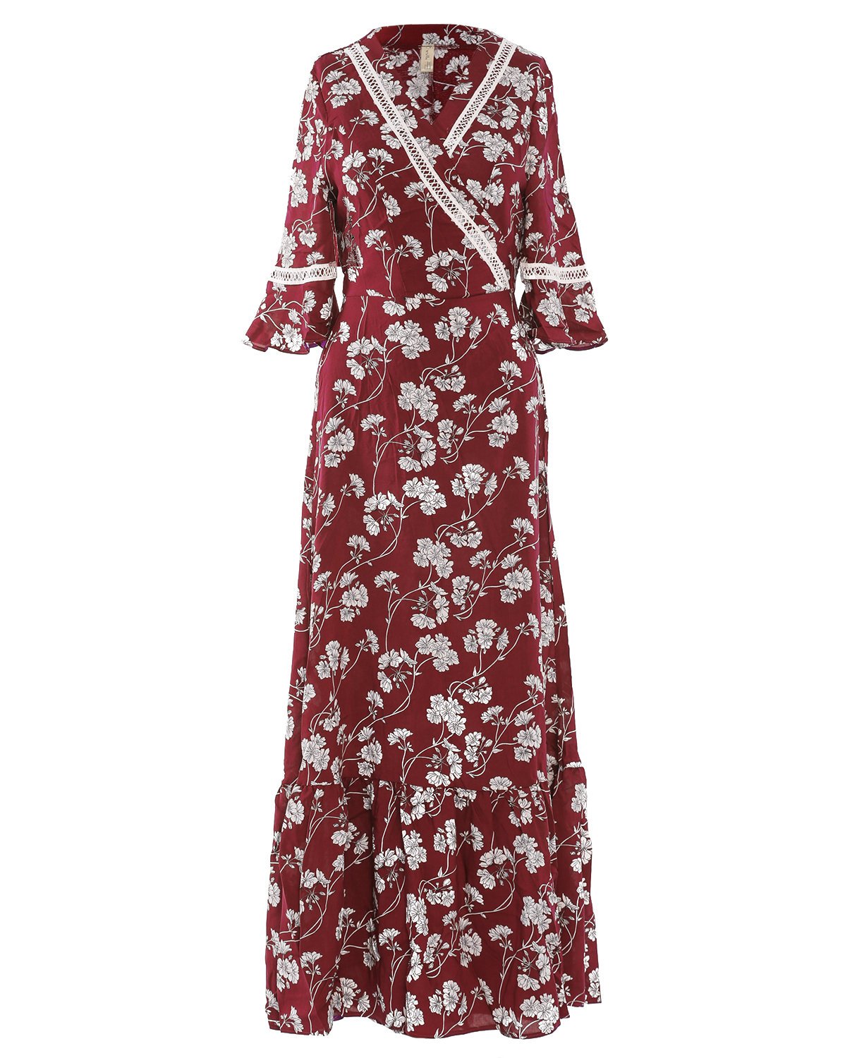 Платье Бордовый 2653S4508 | фото 3