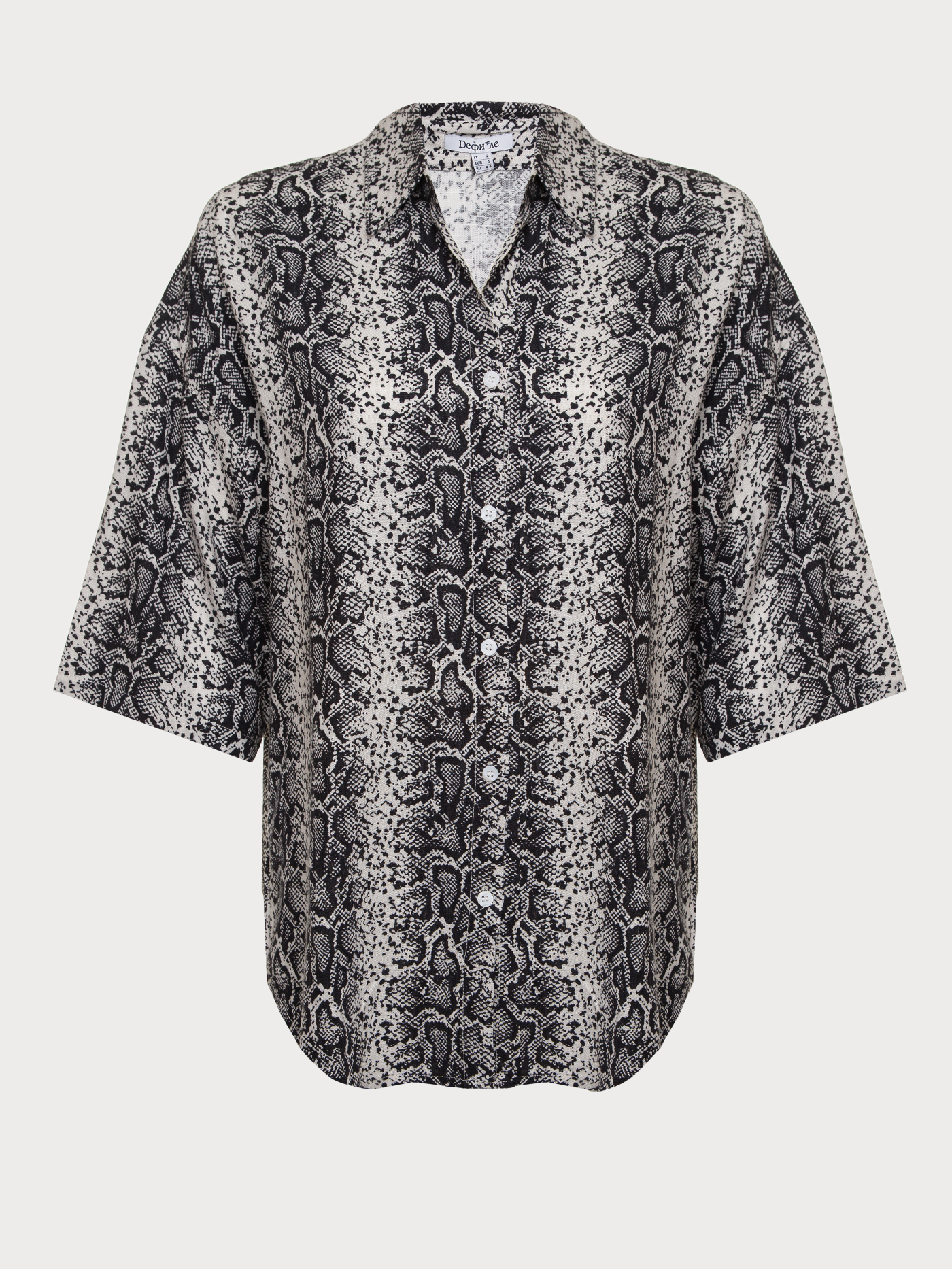 Рубашка Принт питон WTS-2 | фото 5
