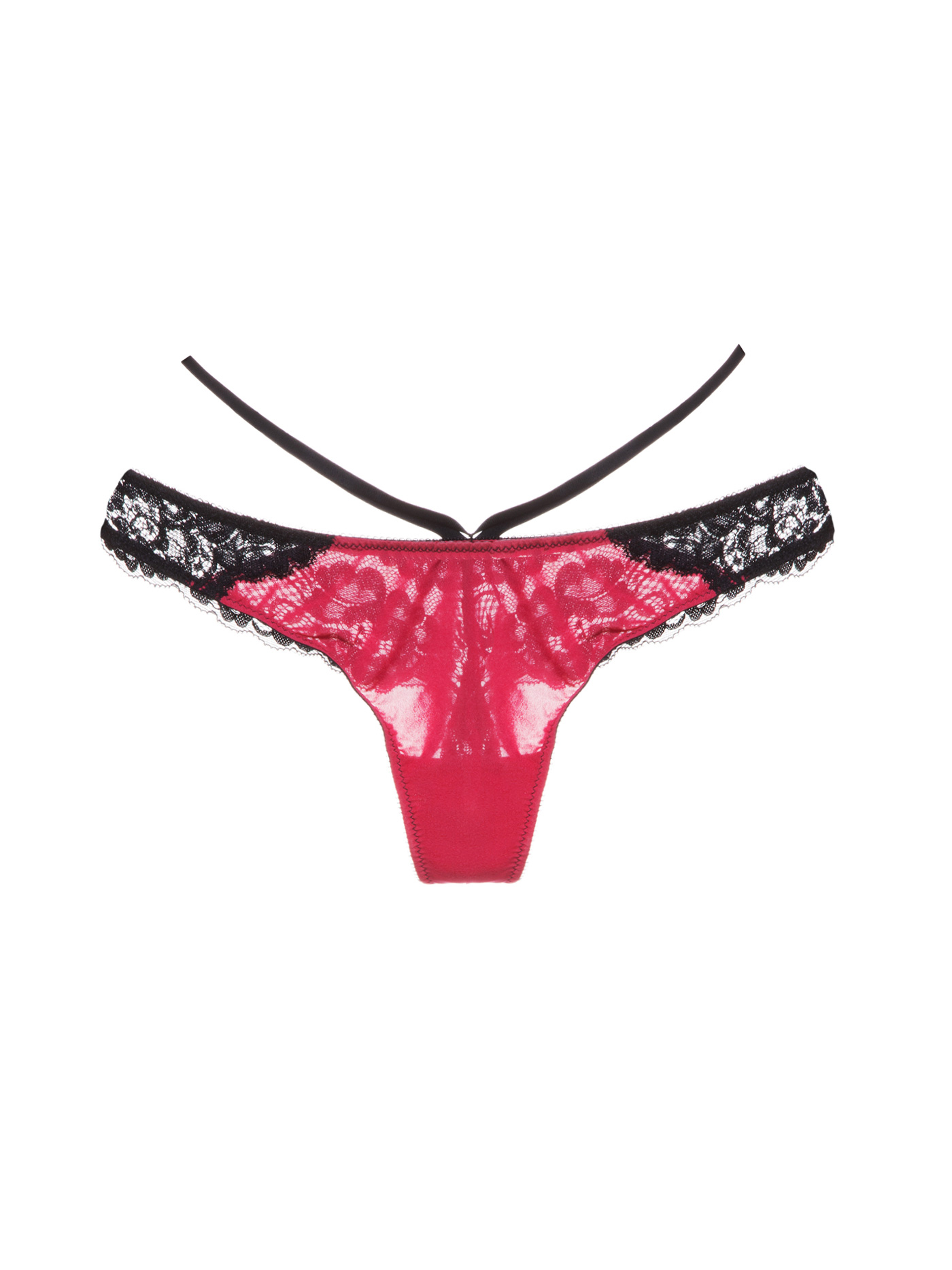 Трусы стринг Брусничный 2376F2101_1_U | фото 3