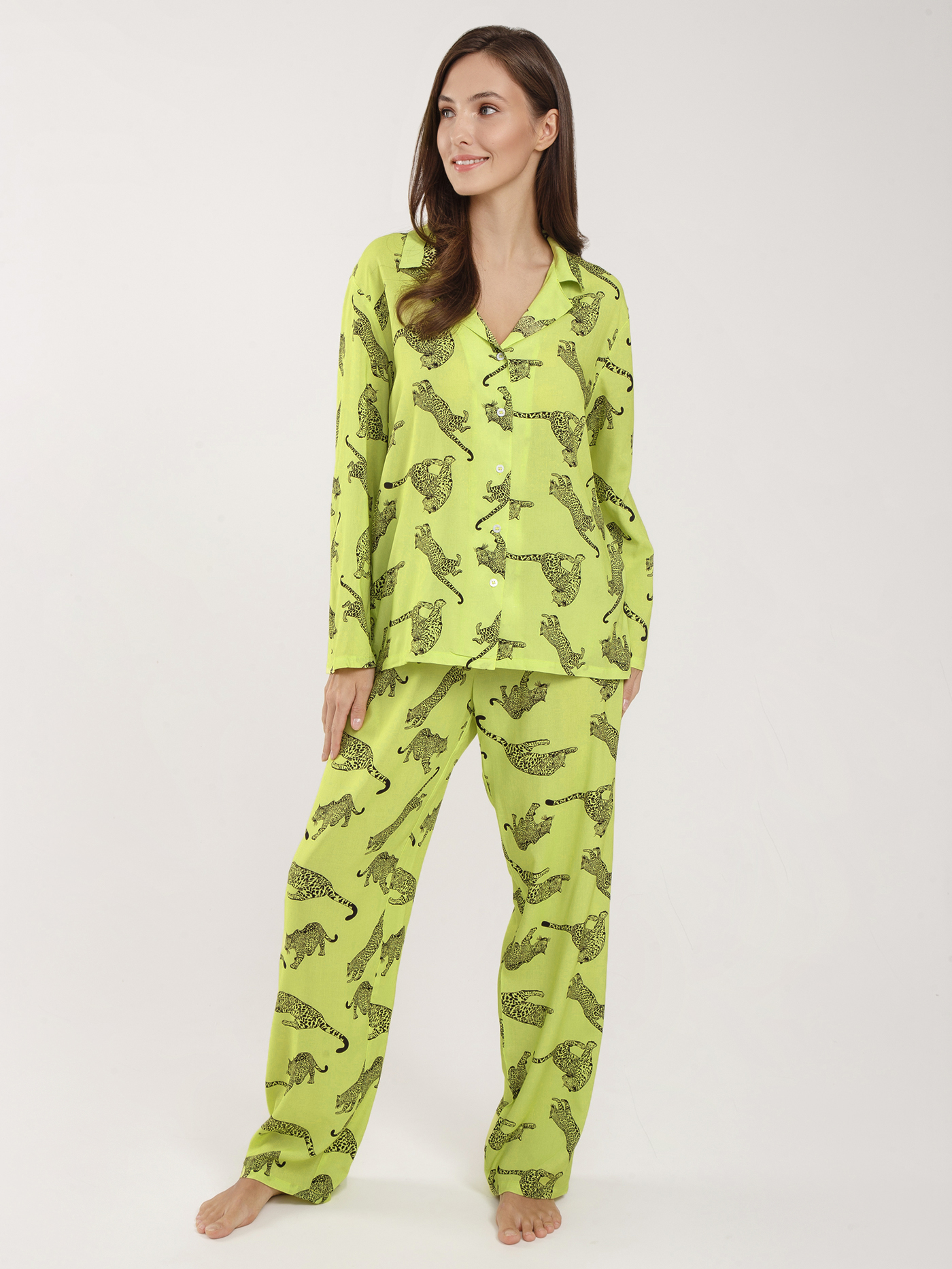 Рубашка Неоновый желтый PAR-03 | фото 1