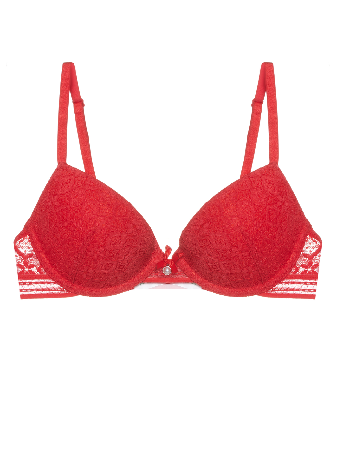 Бюстгальтер push-up Насыщенный красный MOU-12176 | фото 4