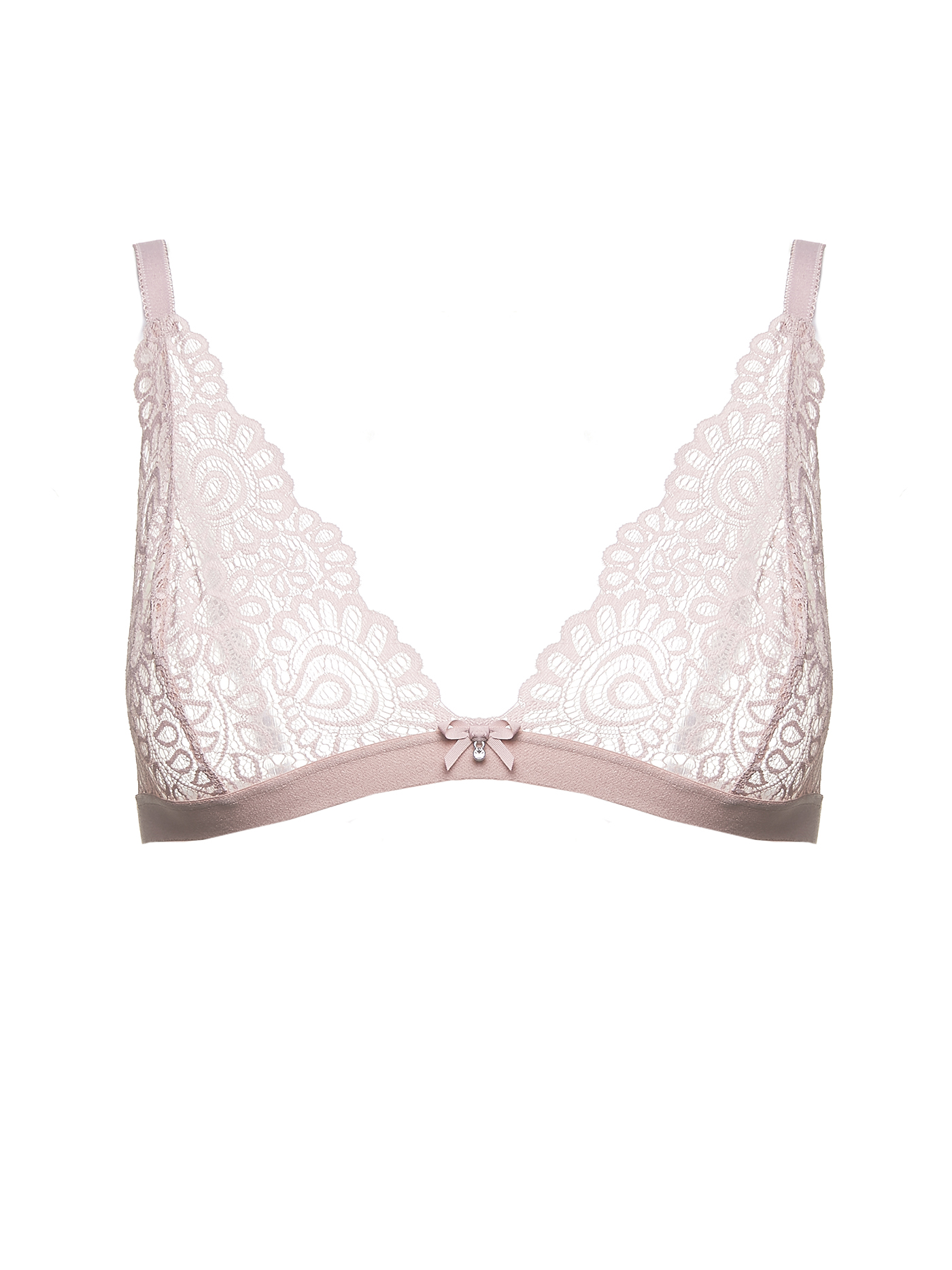 Бюстгальтер треугольник t-shirt Пудровый 2484F1419 | фото 1