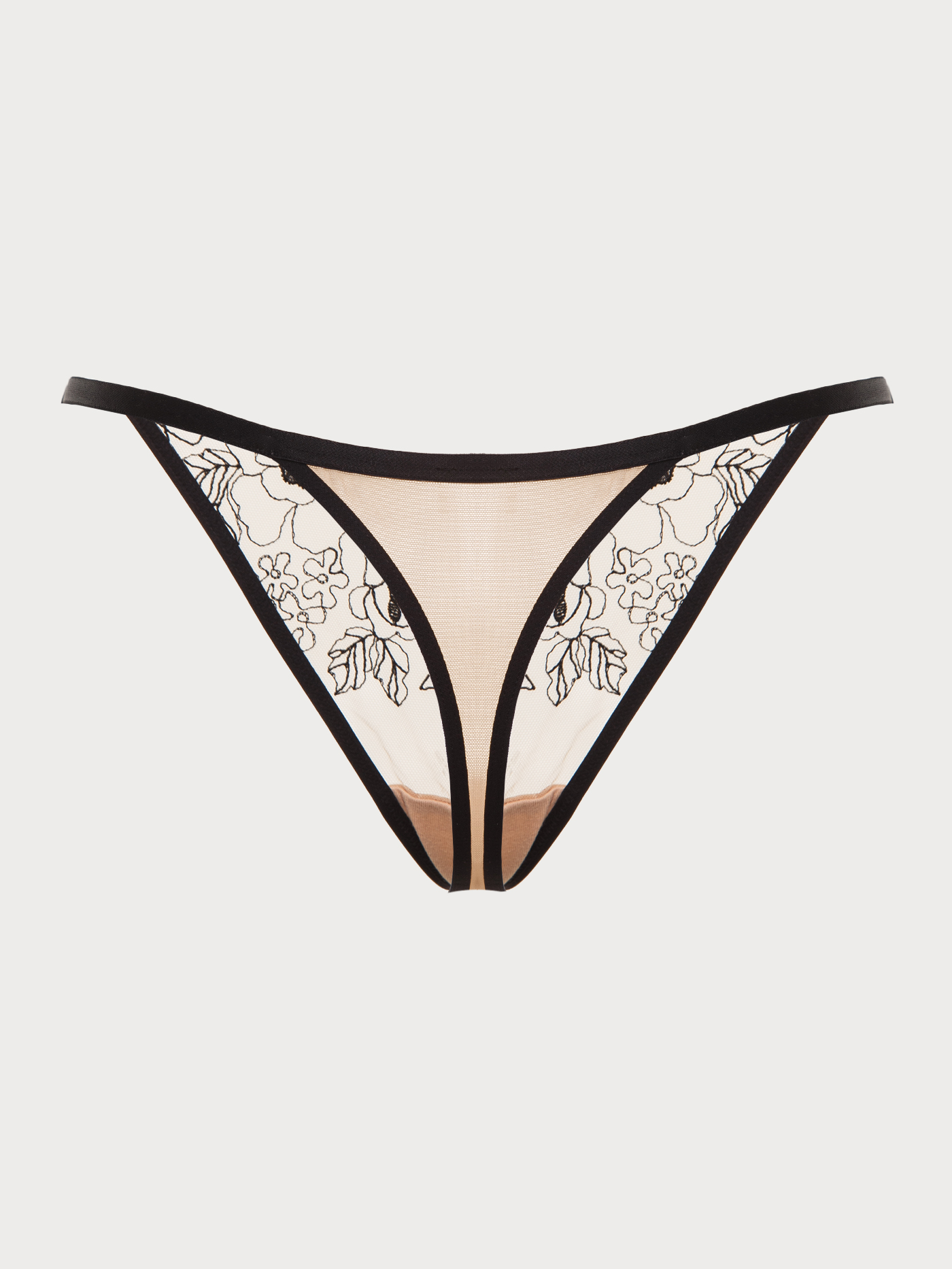 Трусы стринг Бежевый LR-010124TH | фото 5