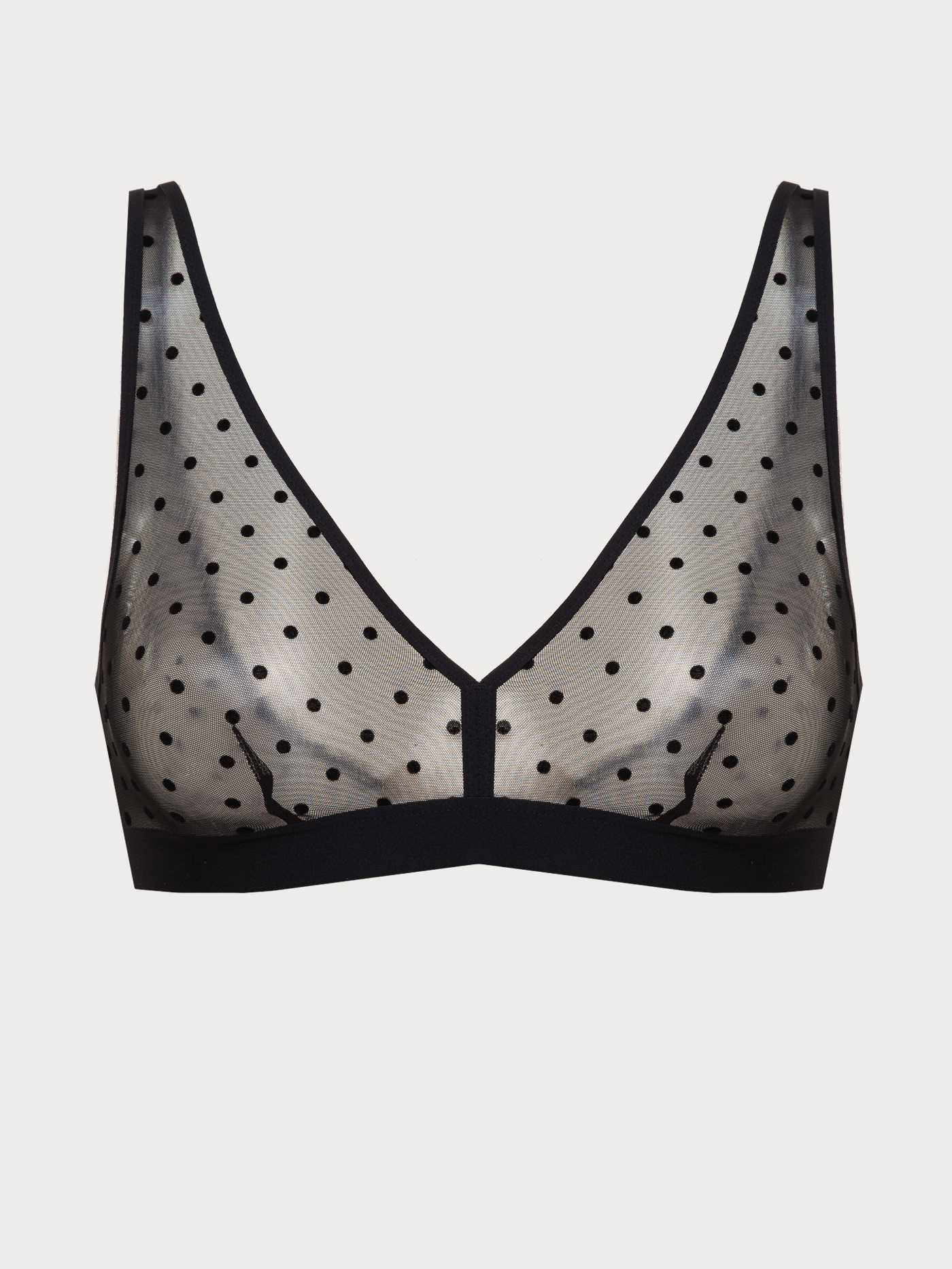 Бюстгальтер мягкий треугольник Черный 2925F1418 | фото 6