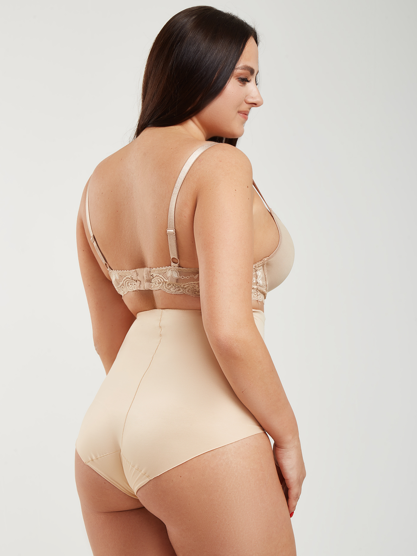 Трусы шорты Бежевый V34743 | фото 3