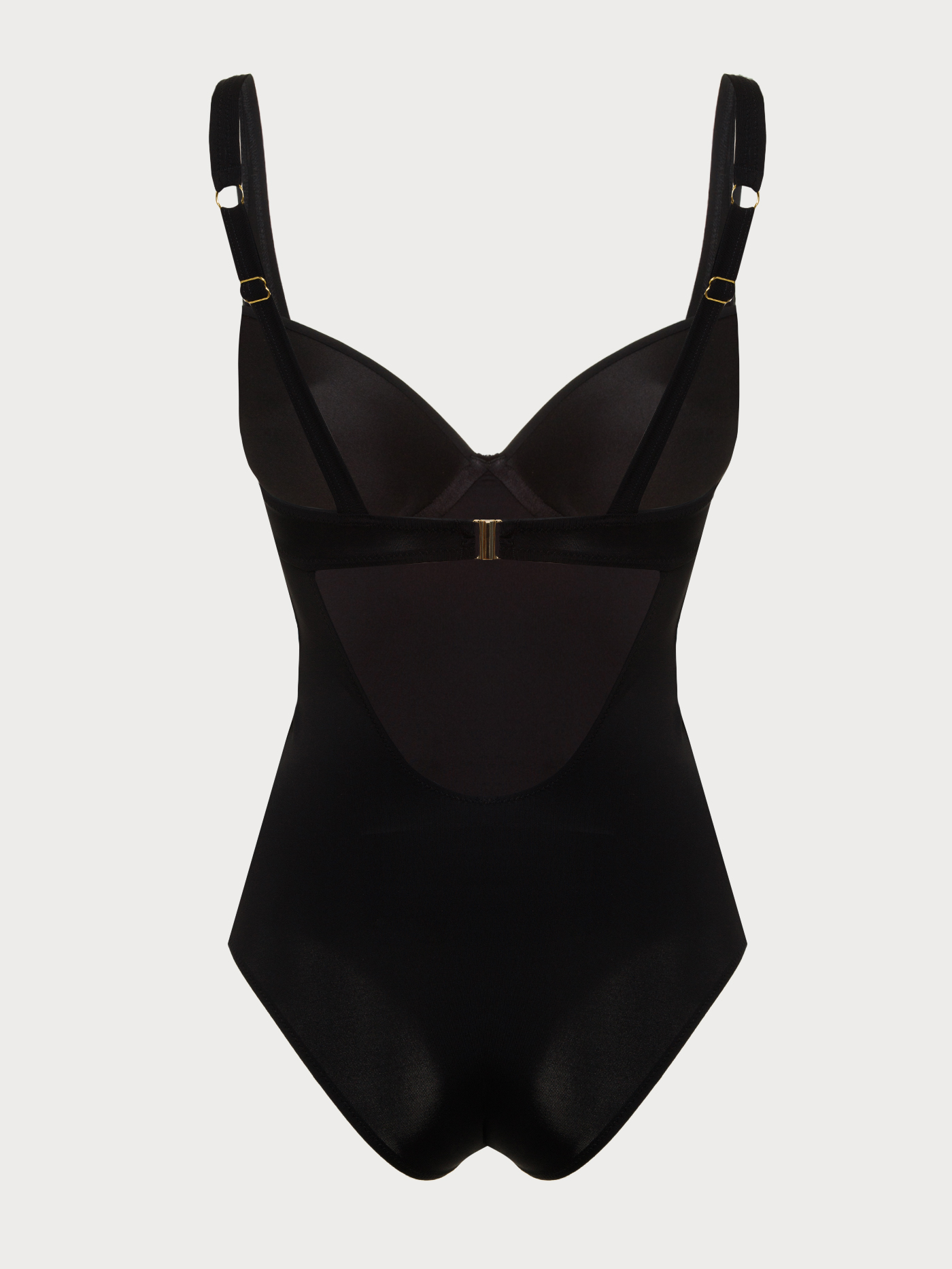 Купальник слитный push-up Черный 2932S4721_2 | фото 7