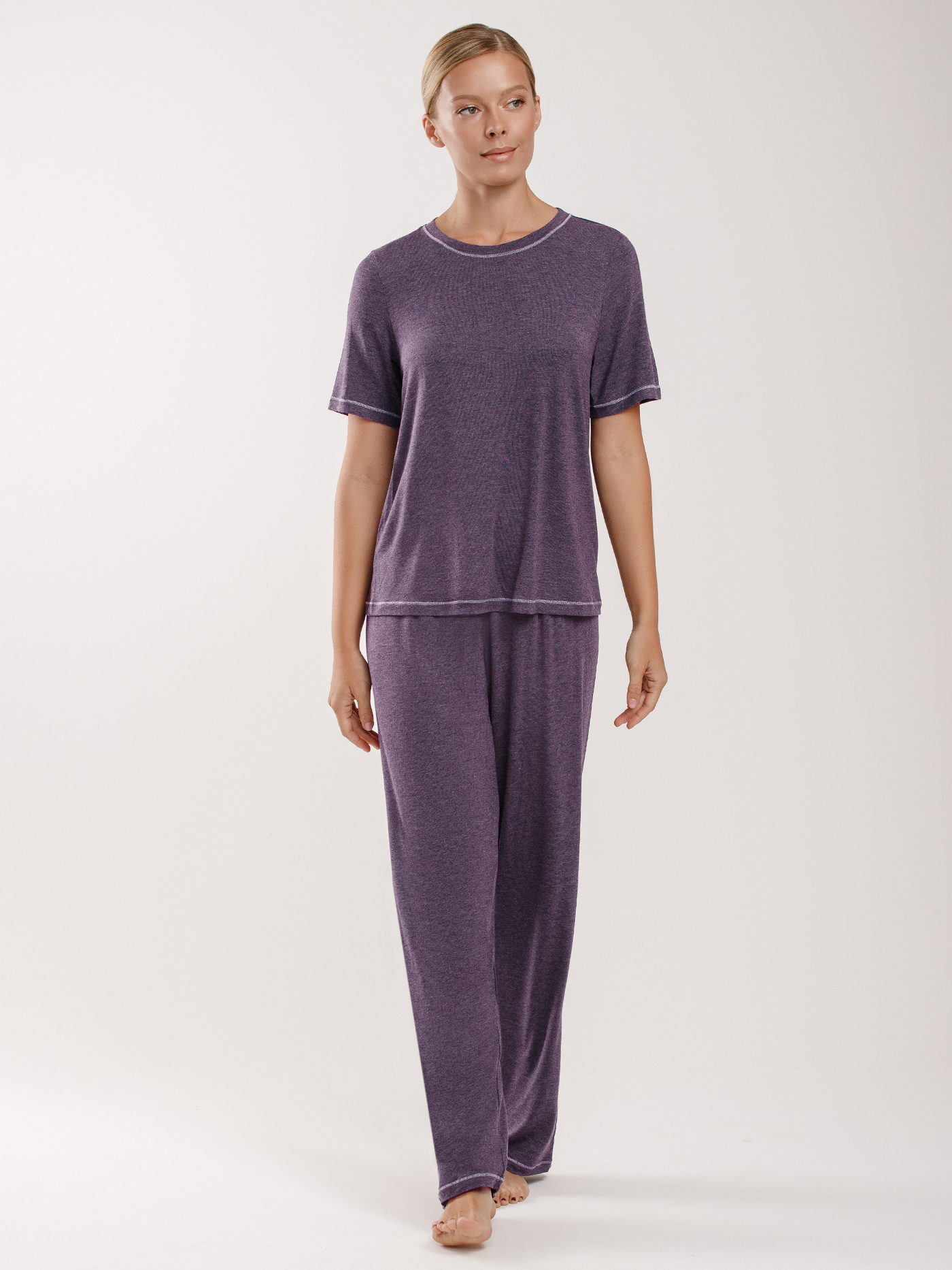 Футболка Фиолетовый 2991F3424 | фото 3