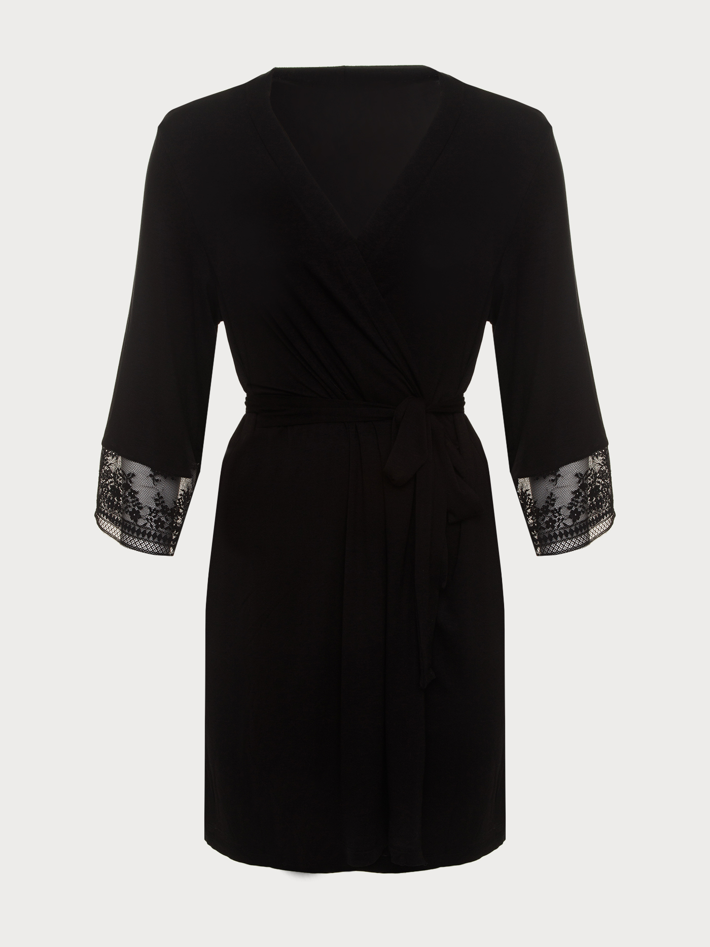 Халат Черный 3017F3504L | фото 5