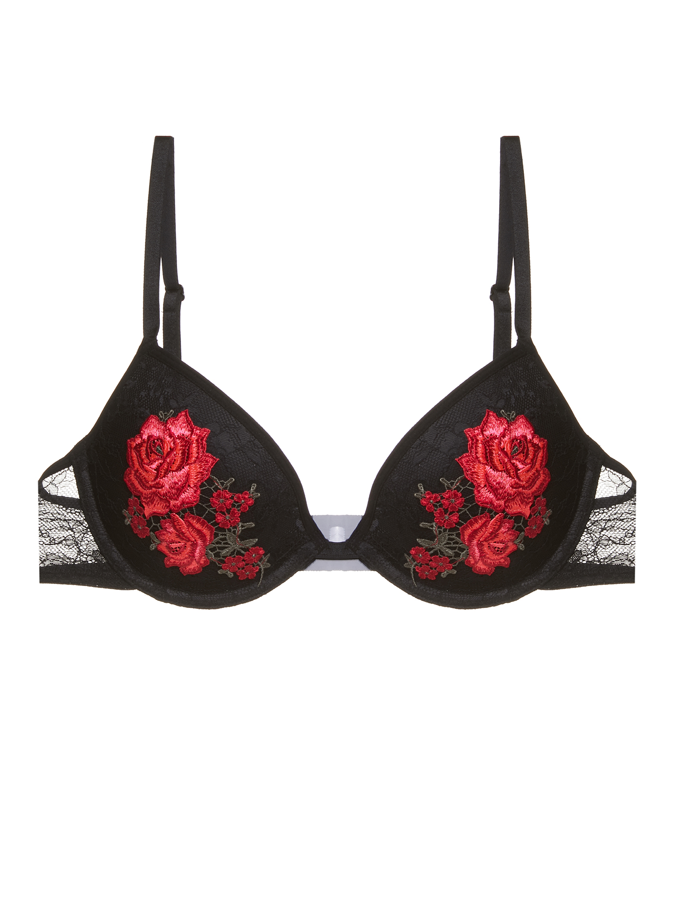 Бюстгальтер push-up Черный MOU-12526 | фото 5