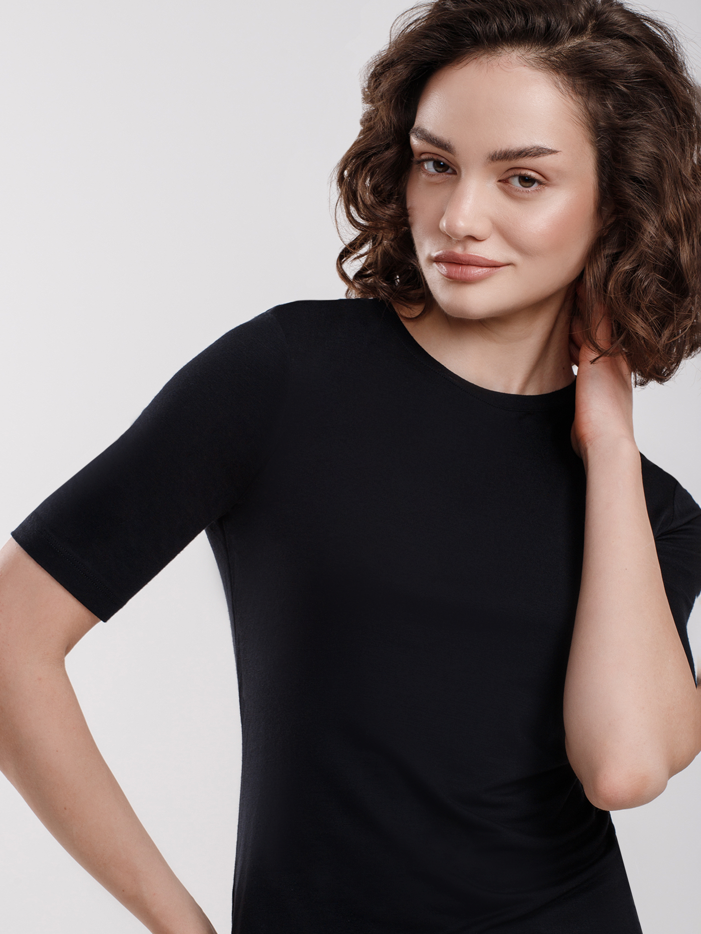 Футболка Черный 2989F3432 | фото 1