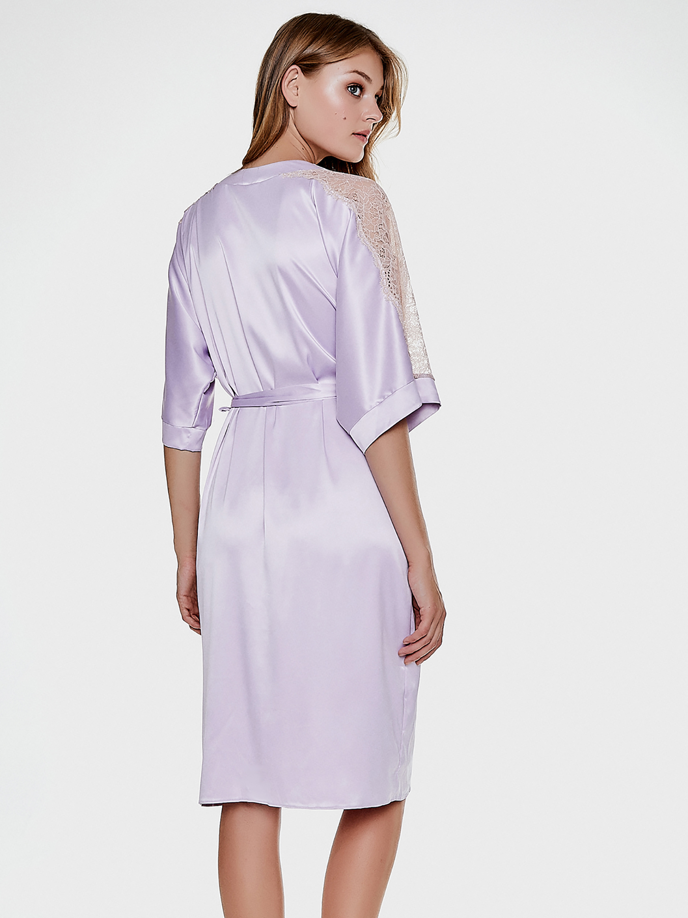 Пеньюар Сиреневый 2514F3525 | фото 2