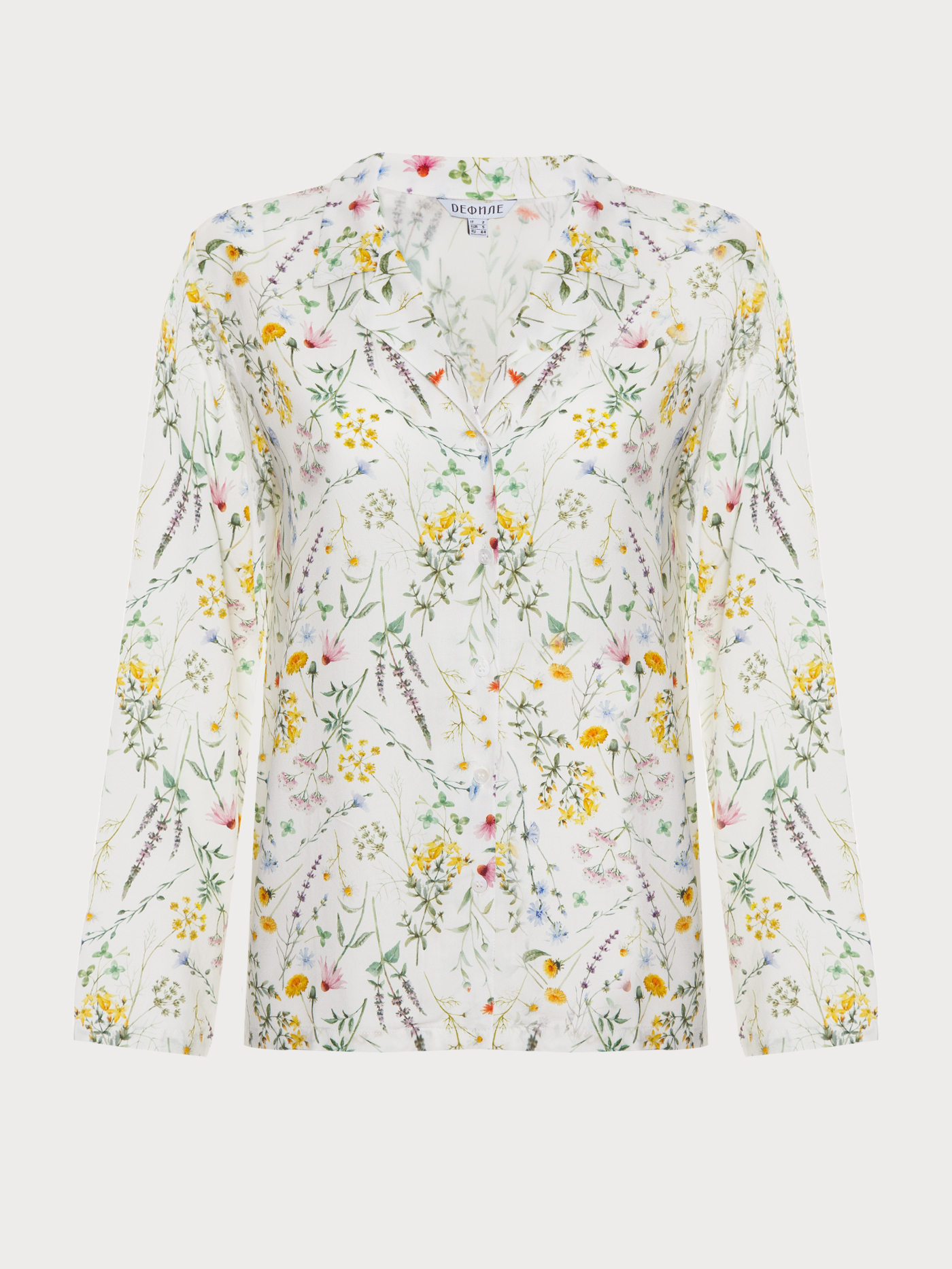 Рубашка Принт ботаника PAR-03 | фото 6