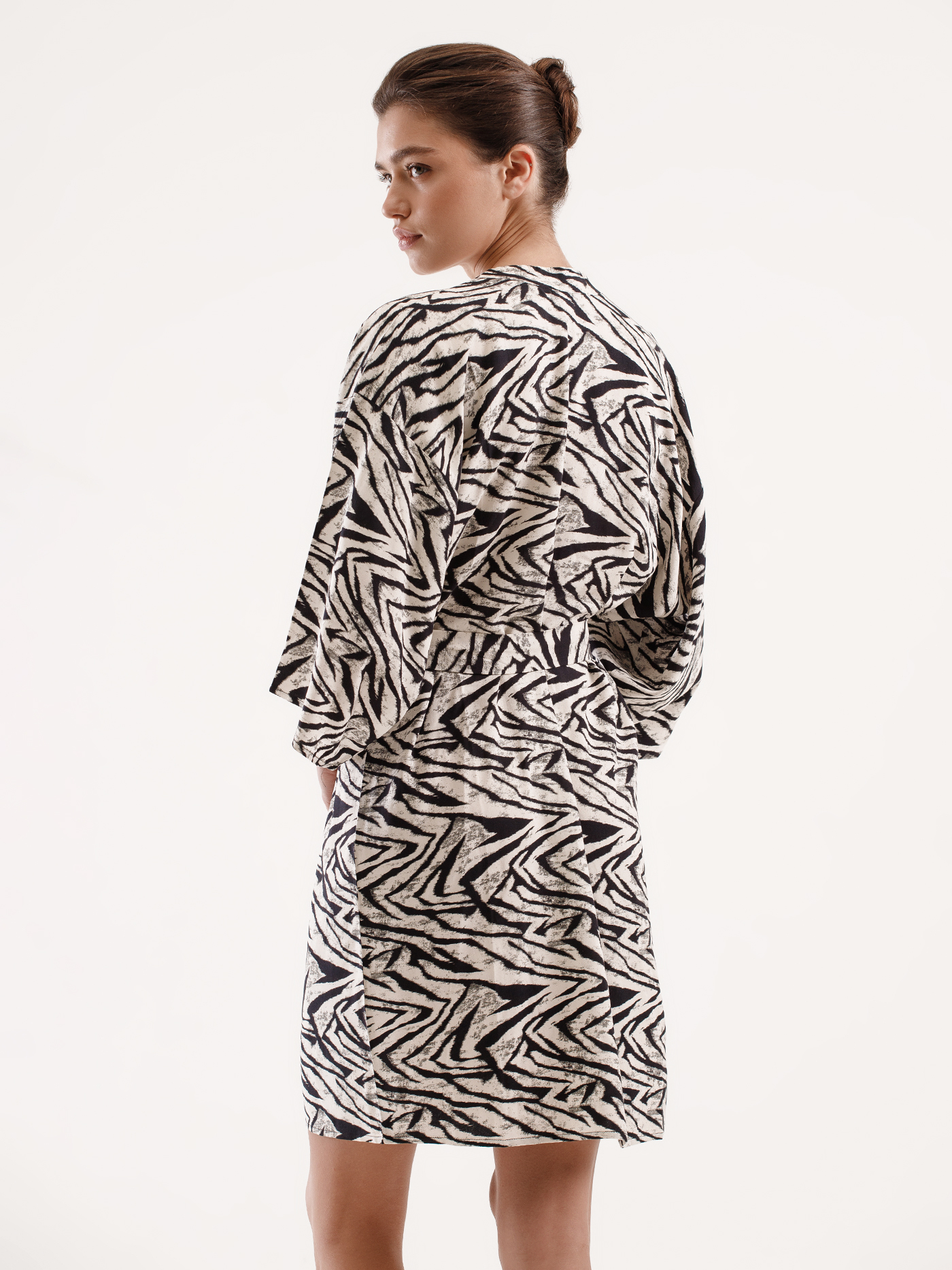 Халат Принт зебра PAR-06 | фото 5